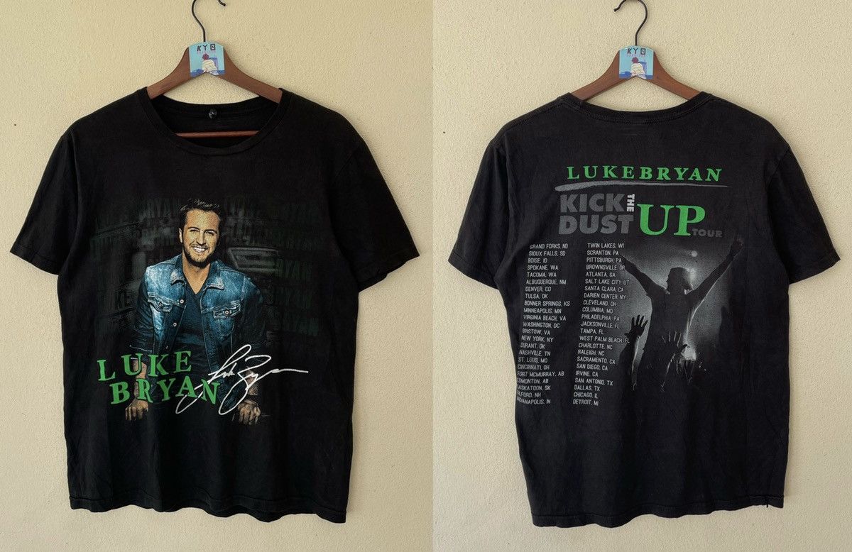 Band Tees LUKE BRYAN KICK THE DUST UP TOUR TEE Size US S / EU 44-46 / 1 - 1 Thumbnail