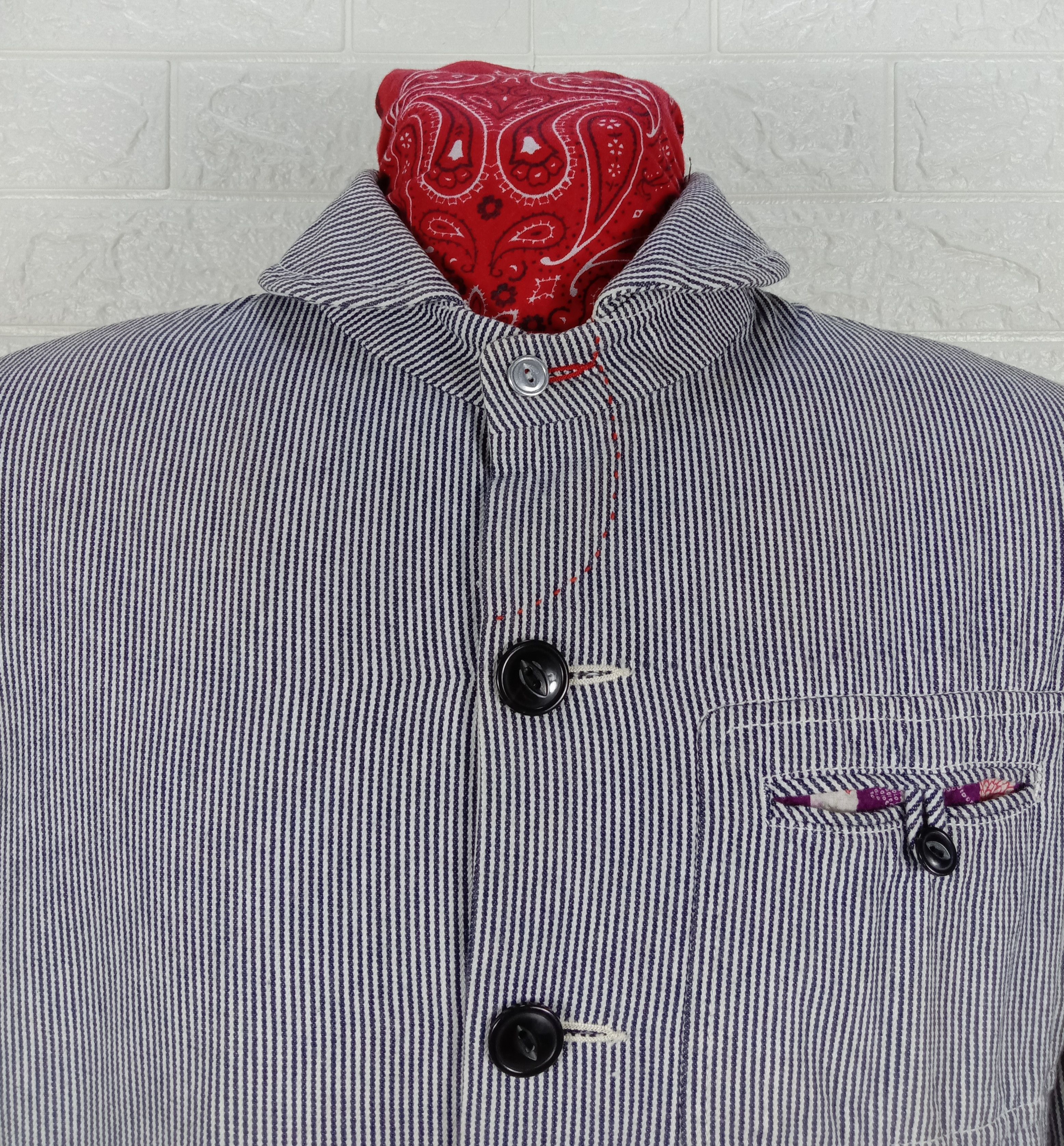 PPFM Vintage PPFM Hickory Striped Jacket Size US M / EU 48-50 / 2 - 5 Thumbnail