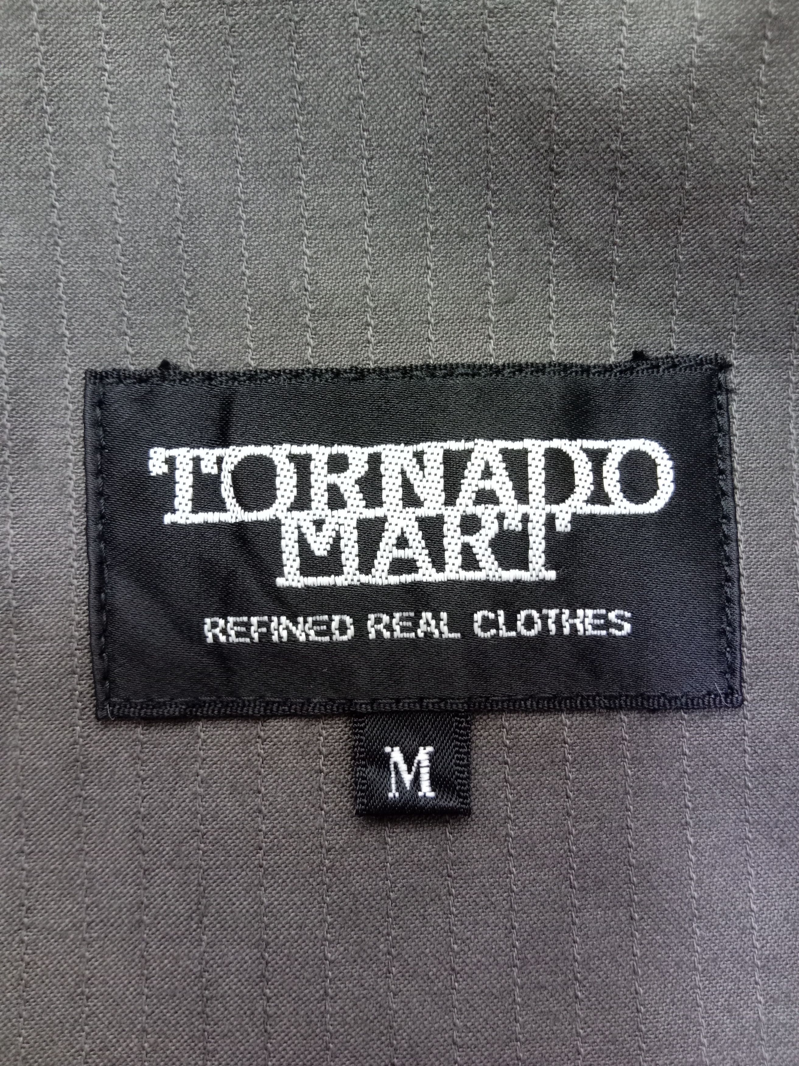 Tornado Mart Vintage Tornado Mart Striped Button Jacket Size US M / EU 48-50 / 2 - 10 Thumbnail