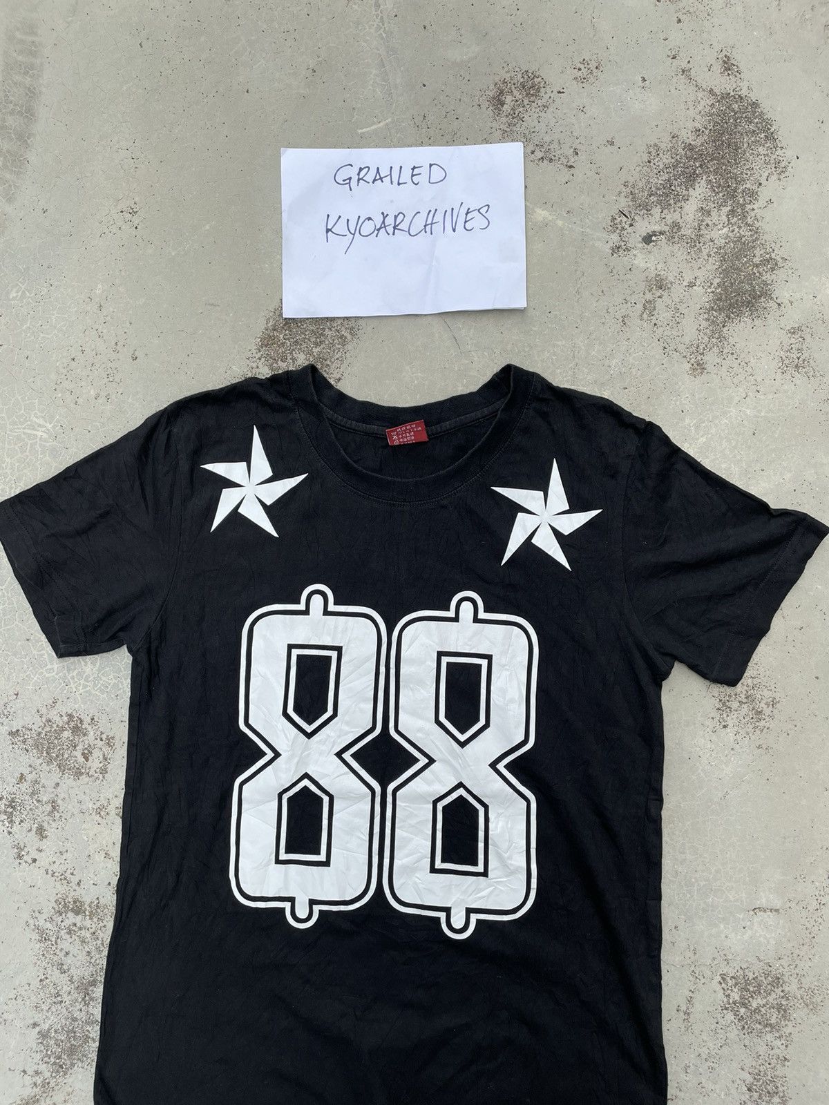 Band Tees 88 G-DRAGON BLACK TEE Size US M / EU 48-50 / 2 - 4 Thumbnail