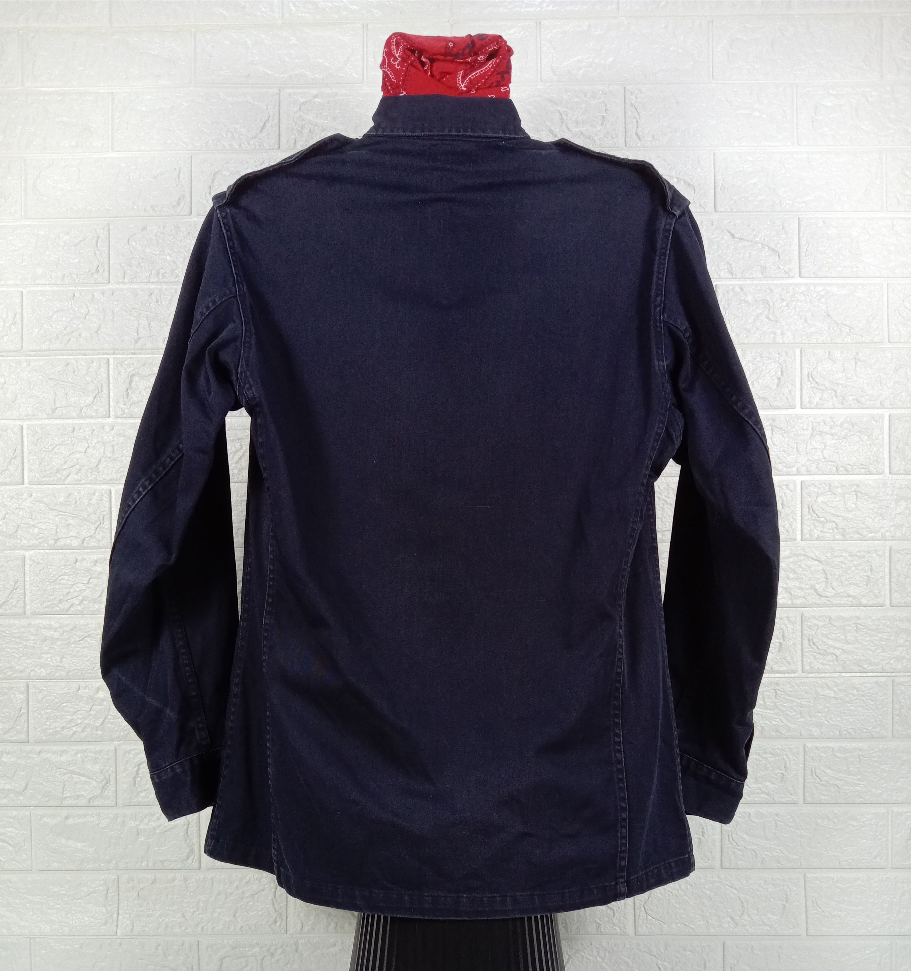 A.P.C. A.P.C. Rue De Fleurus Paris Dark Blue Button Jacket Size US L / EU 52-54 / 3 - 4 Thumbnail