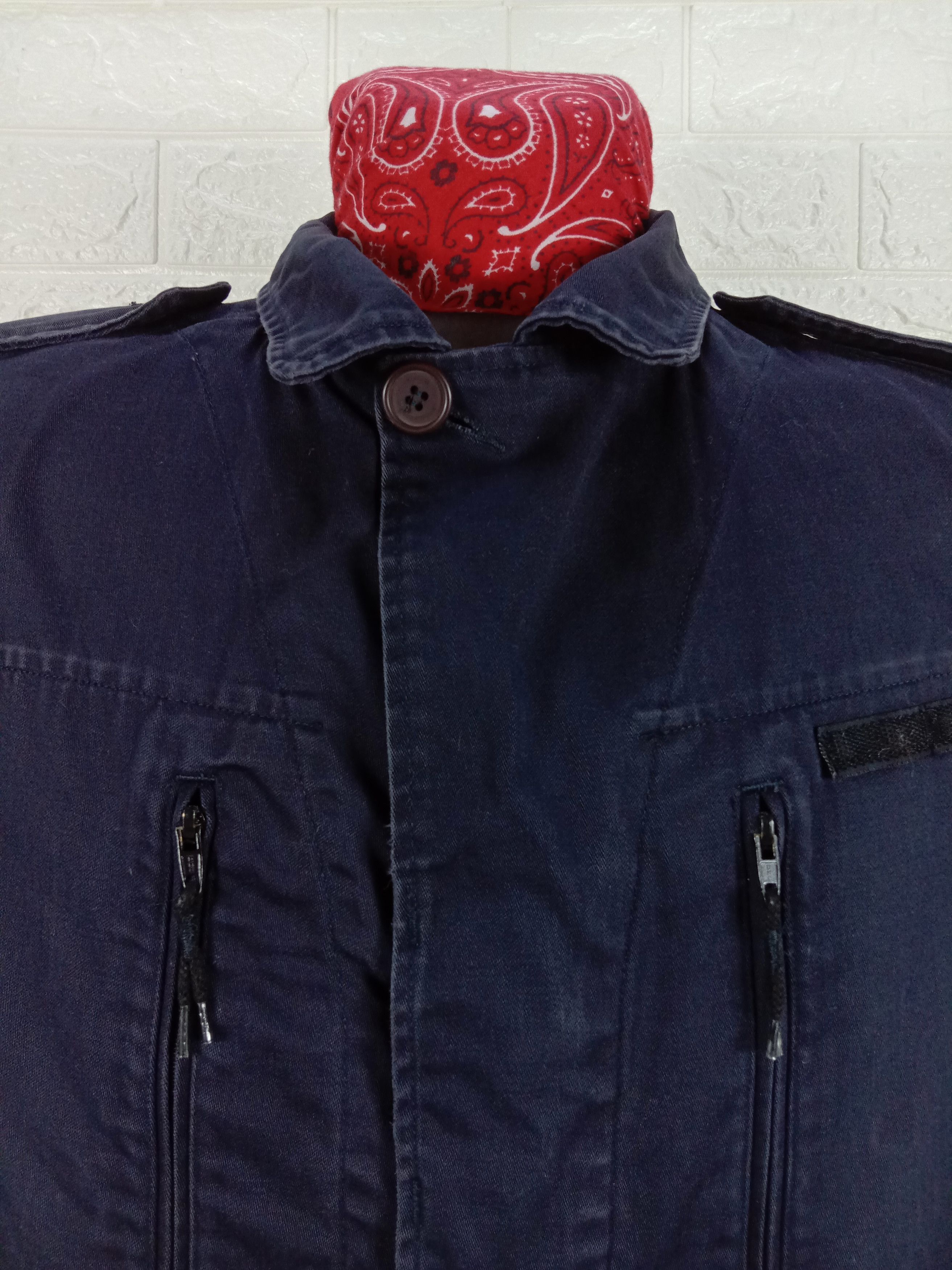 A.P.C. A.P.C. Rue De Fleurus Paris Dark Blue Button Jacket Size US L / EU 52-54 / 3 - 6 Thumbnail