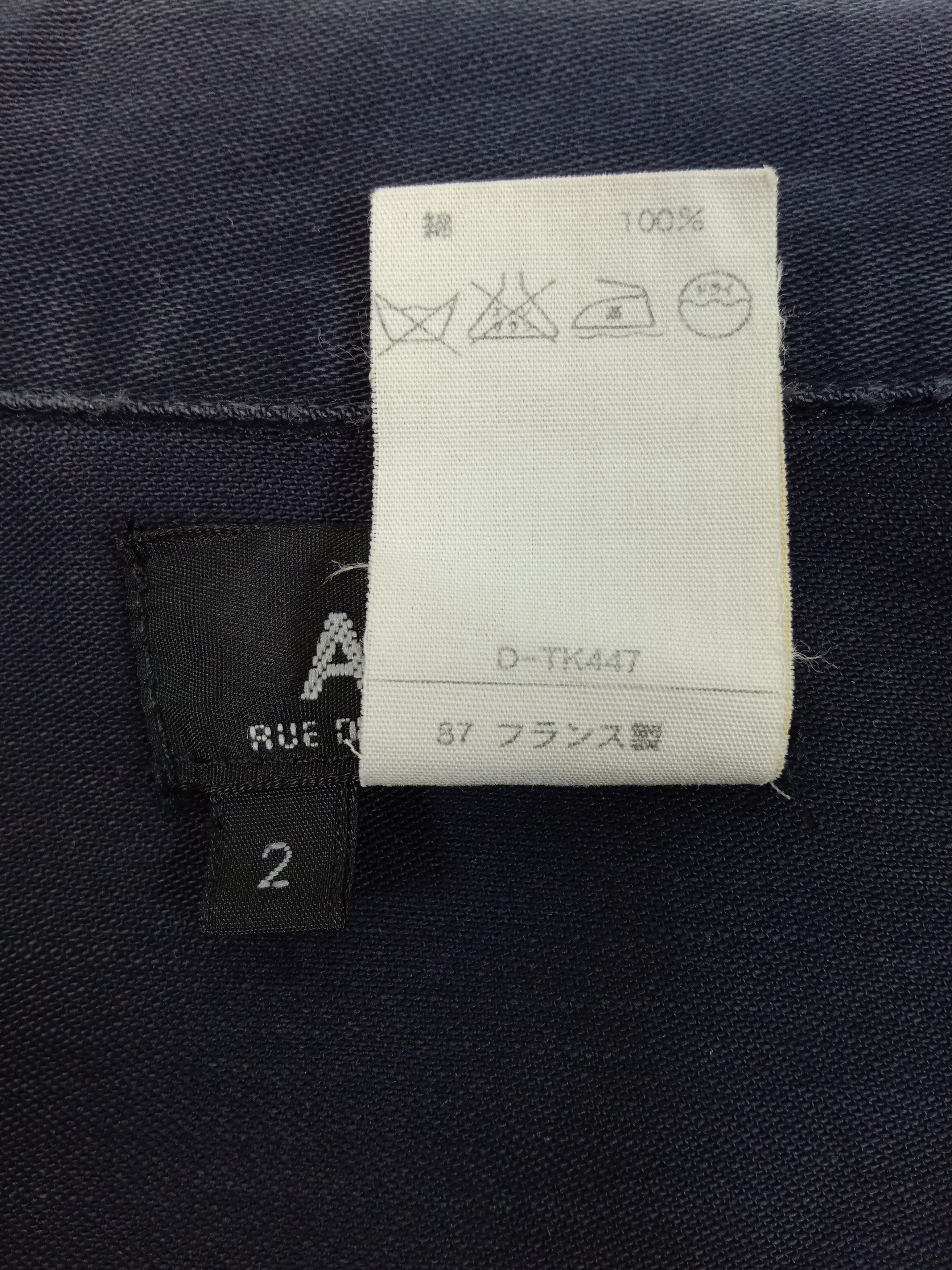 A.P.C. A.P.C. Rue De Fleurus Paris Dark Blue Button Jacket Size US L / EU 52-54 / 3 - 8 Thumbnail