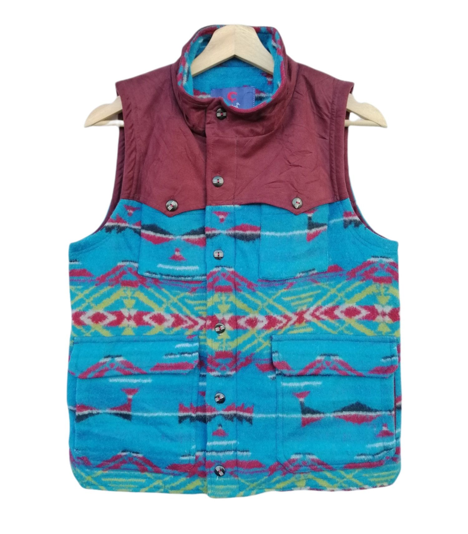 Vintage Amina Native Navajo Vest Jacket