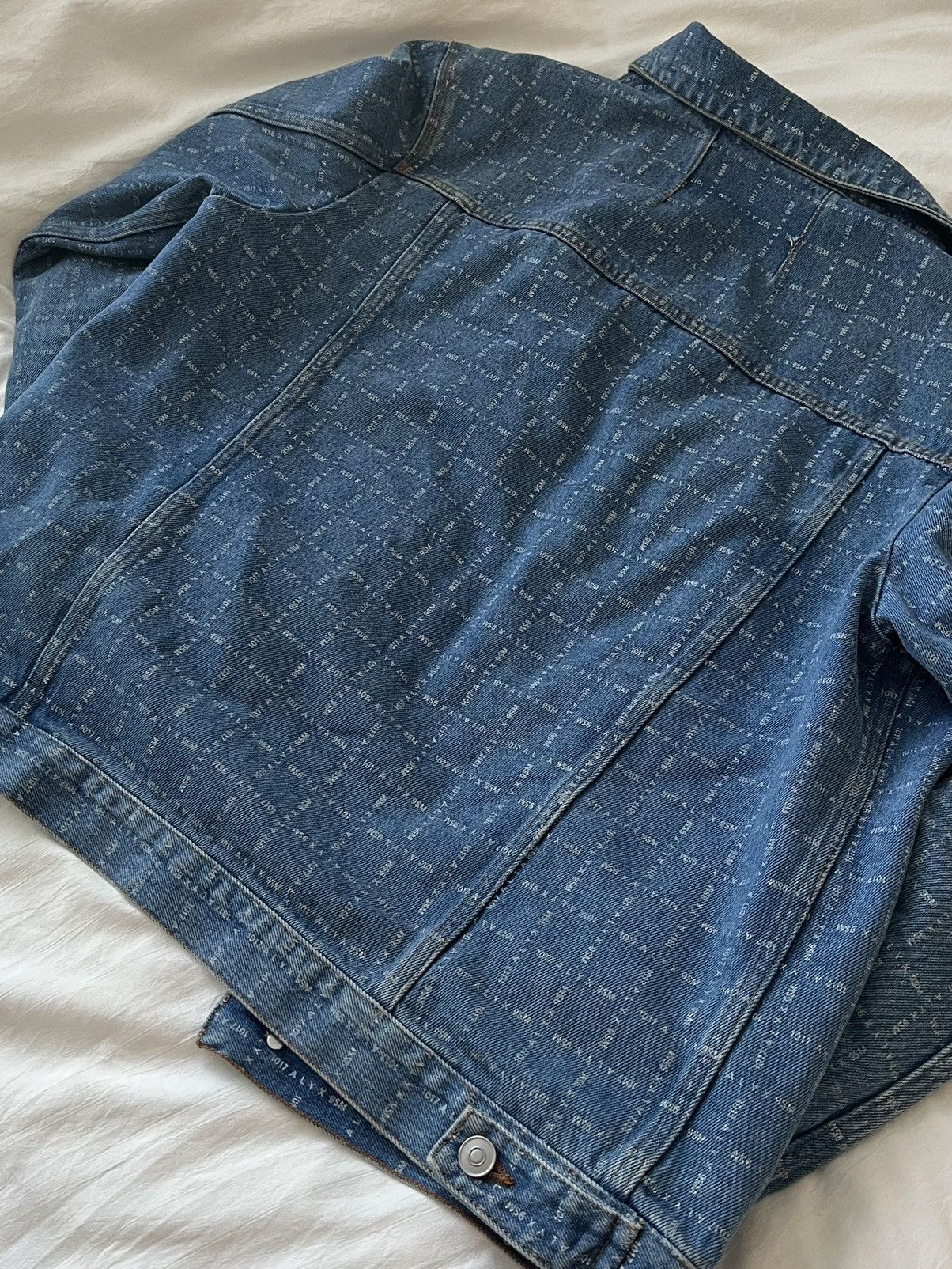1017 ALYX 9SM Alyx Print Denim Jacket Size US L / EU 52-54 / 3 - 5 Thumbnail