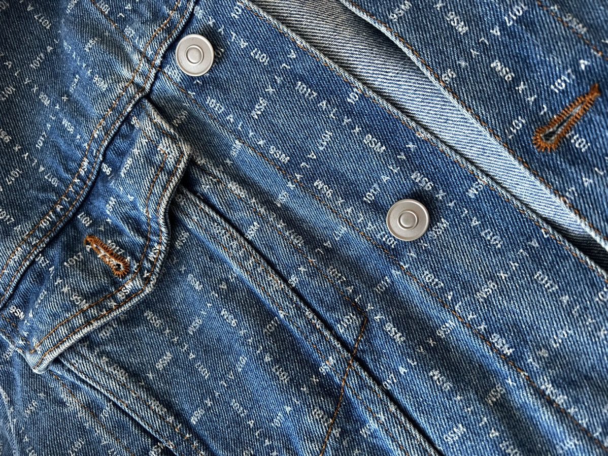 1017 ALYX 9SM Alyx Print Denim Jacket Size US L / EU 52-54 / 3 - 3 Thumbnail