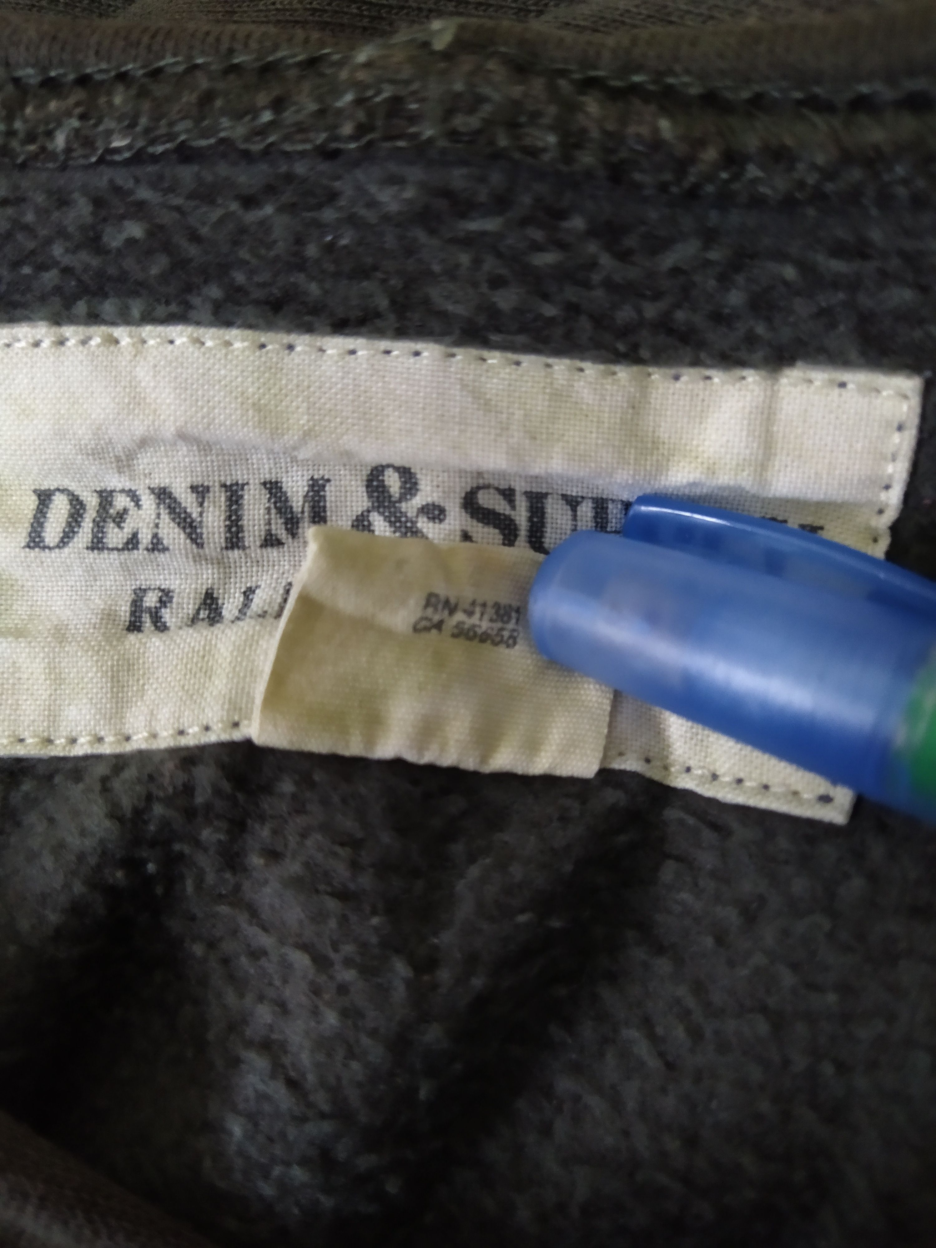 Denim & Supply Ralph Lauren POLO RALPH LAUREN DENIM SUPPLU FLAF HOODIE (B576) Size US M / EU 48-50 / 2 - 5 Thumbnail