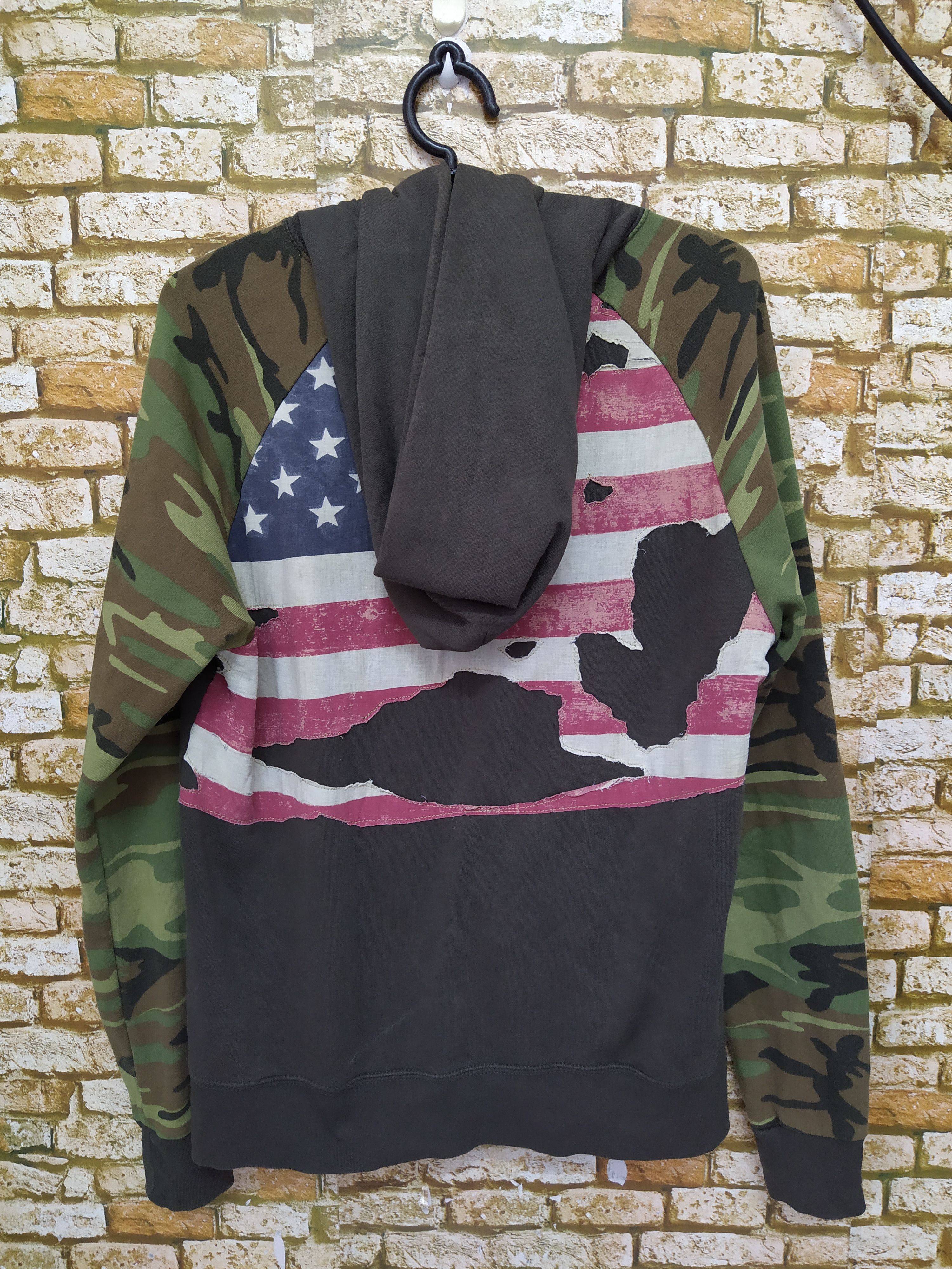 POLO RALPH LAUREN DENIM SUPPLU FLAF HOODIE (B576)