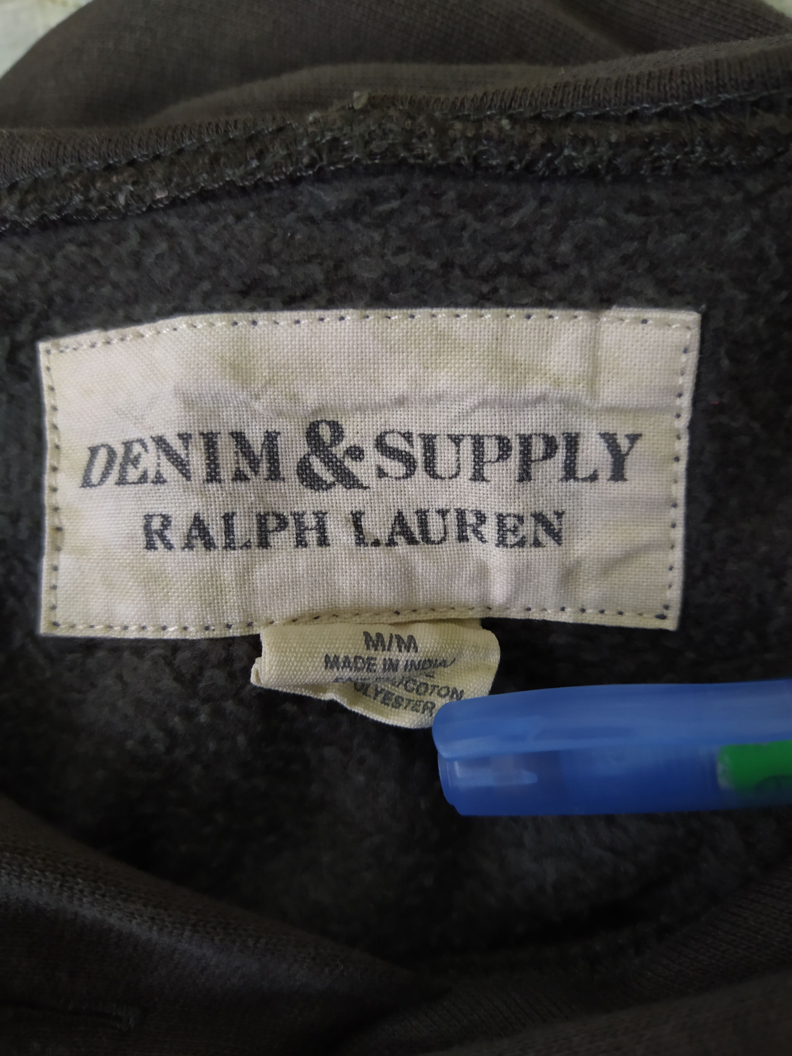 Denim & Supply Ralph Lauren POLO RALPH LAUREN DENIM SUPPLU FLAF HOODIE (B576) Size US M / EU 48-50 / 2 - 4 Thumbnail