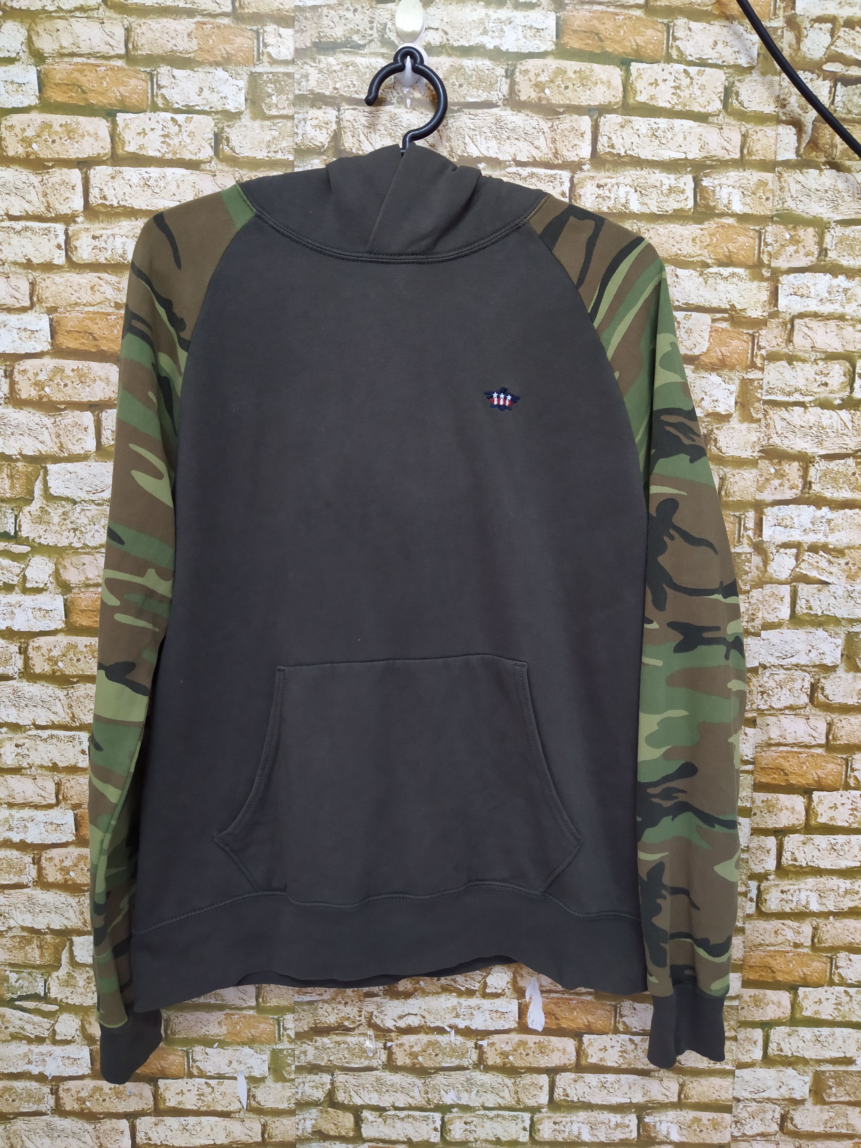 Denim & Supply Ralph Lauren POLO RALPH LAUREN DENIM SUPPLU FLAF HOODIE (B576) Size US M / EU 48-50 / 2 - 2 Thumbnail
