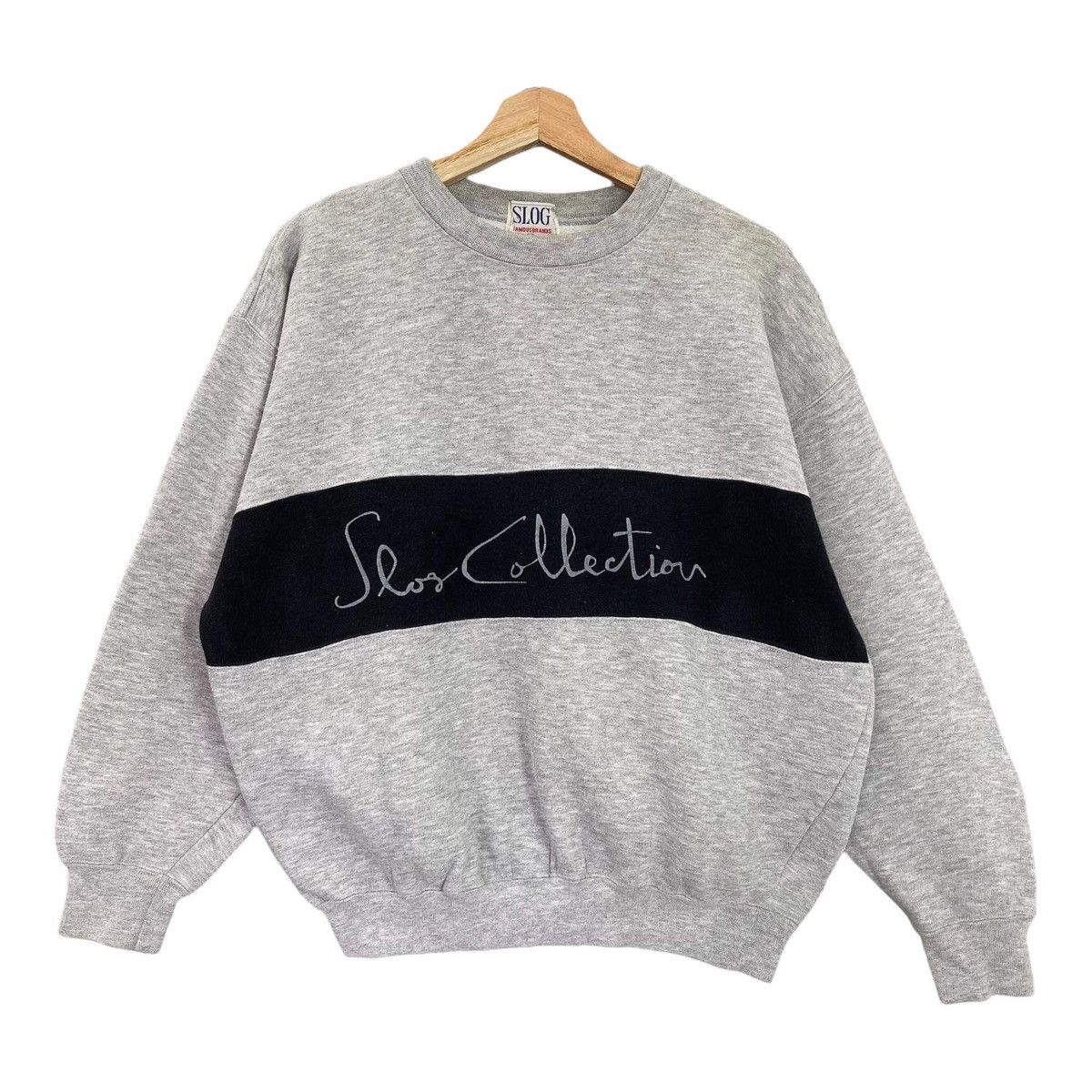 Vintage Vintage Slog Collection Crewneck Sweatshirt Baggy Size S Size US S / EU 44-46 / 1 - 1 Thumbnail