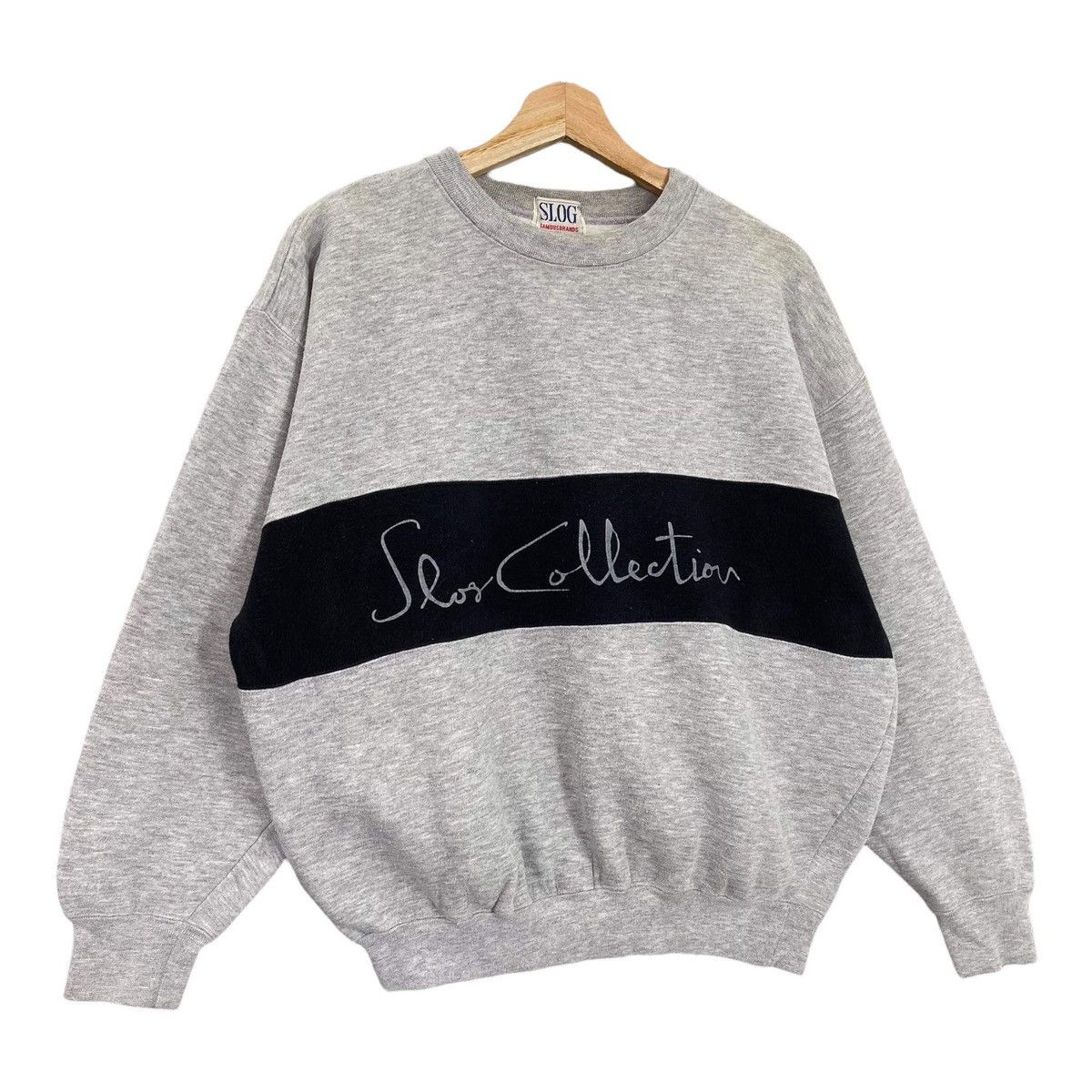 Vintage Vintage Slog Collection Crewneck Sweatshirt Baggy Size S Size US S / EU 44-46 / 1 - 2 Thumbnail