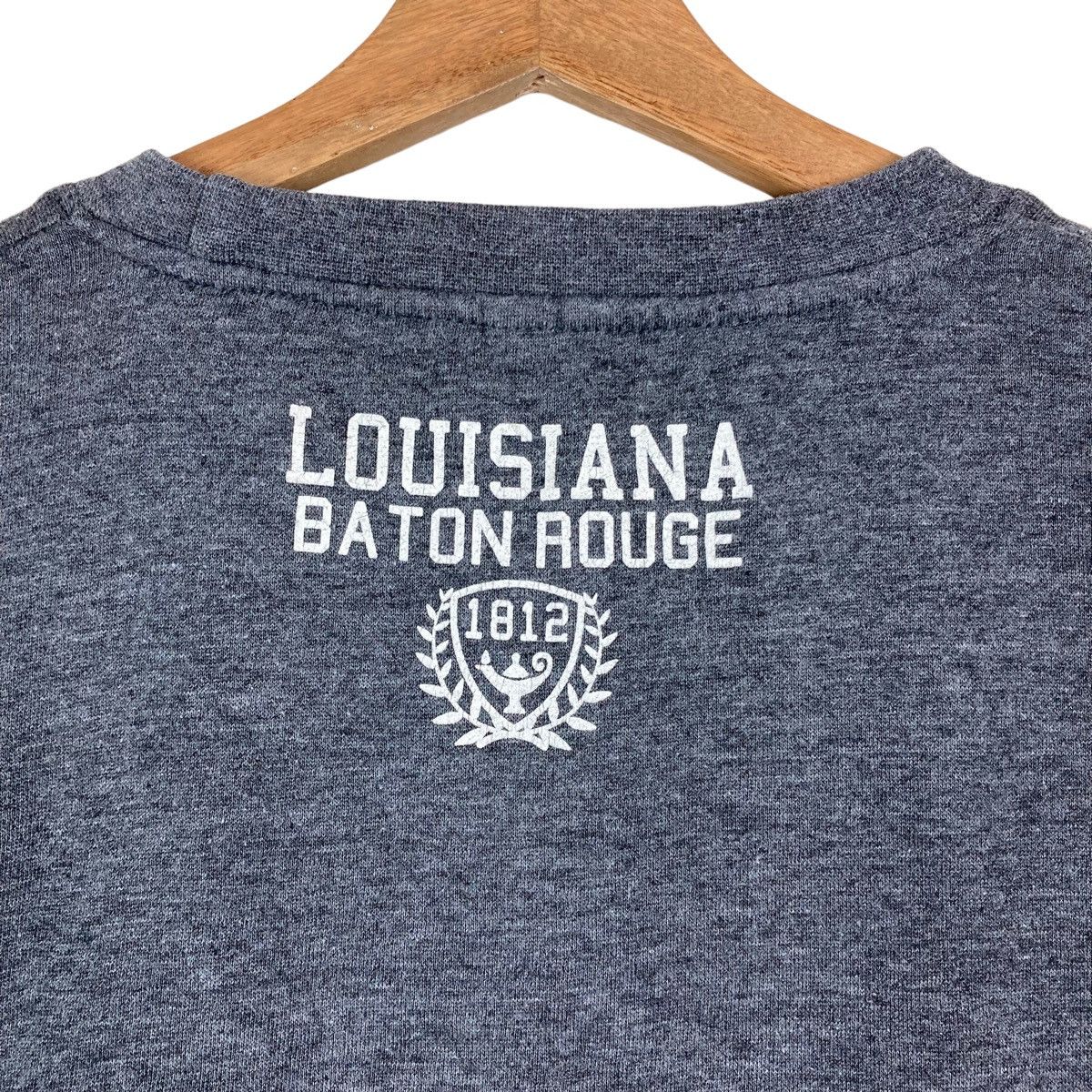 Vintage Vintage Lousiana University Spell Out Pullover Jumper Size US XL / EU 56 / 4 - 6 Thumbnail