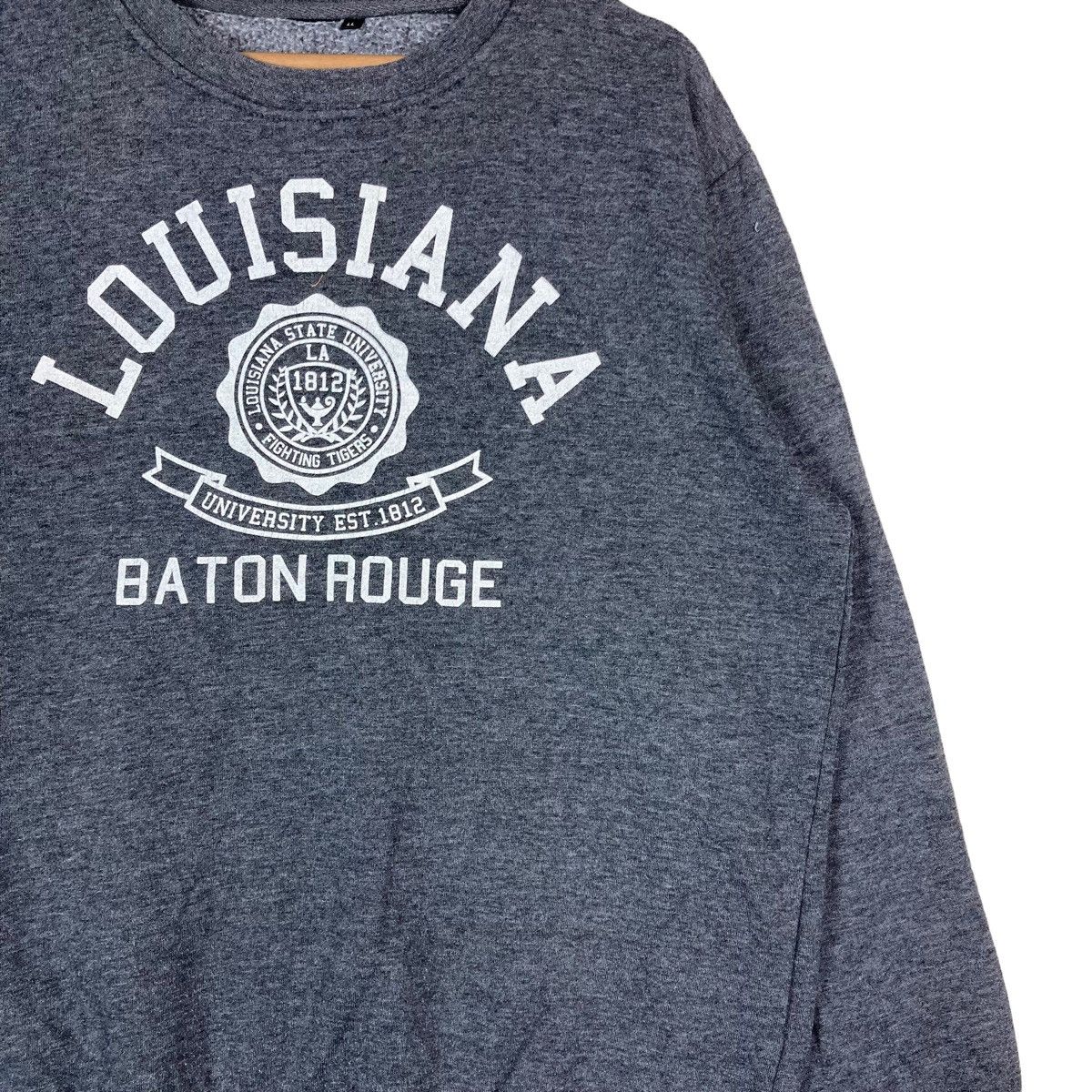 Vintage Vintage Lousiana University Spell Out Pullover Jumper Size US XL / EU 56 / 4 - 3 Thumbnail