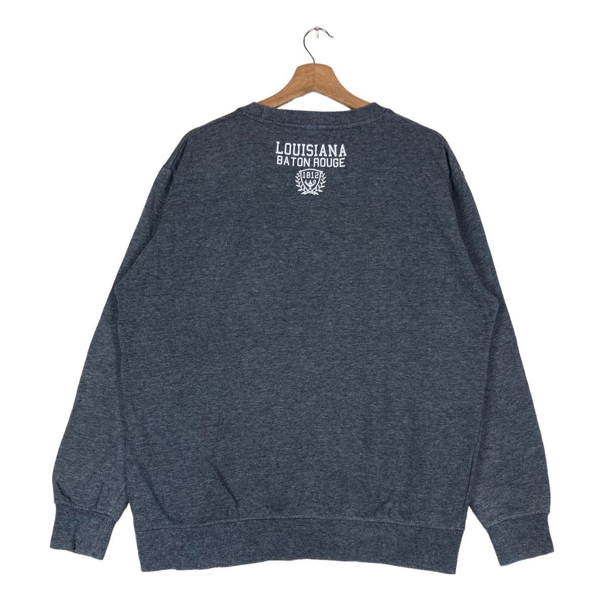 Vintage Vintage Lousiana University Spell Out Pullover Jumper Size US XL / EU 56 / 4 - 5 Thumbnail