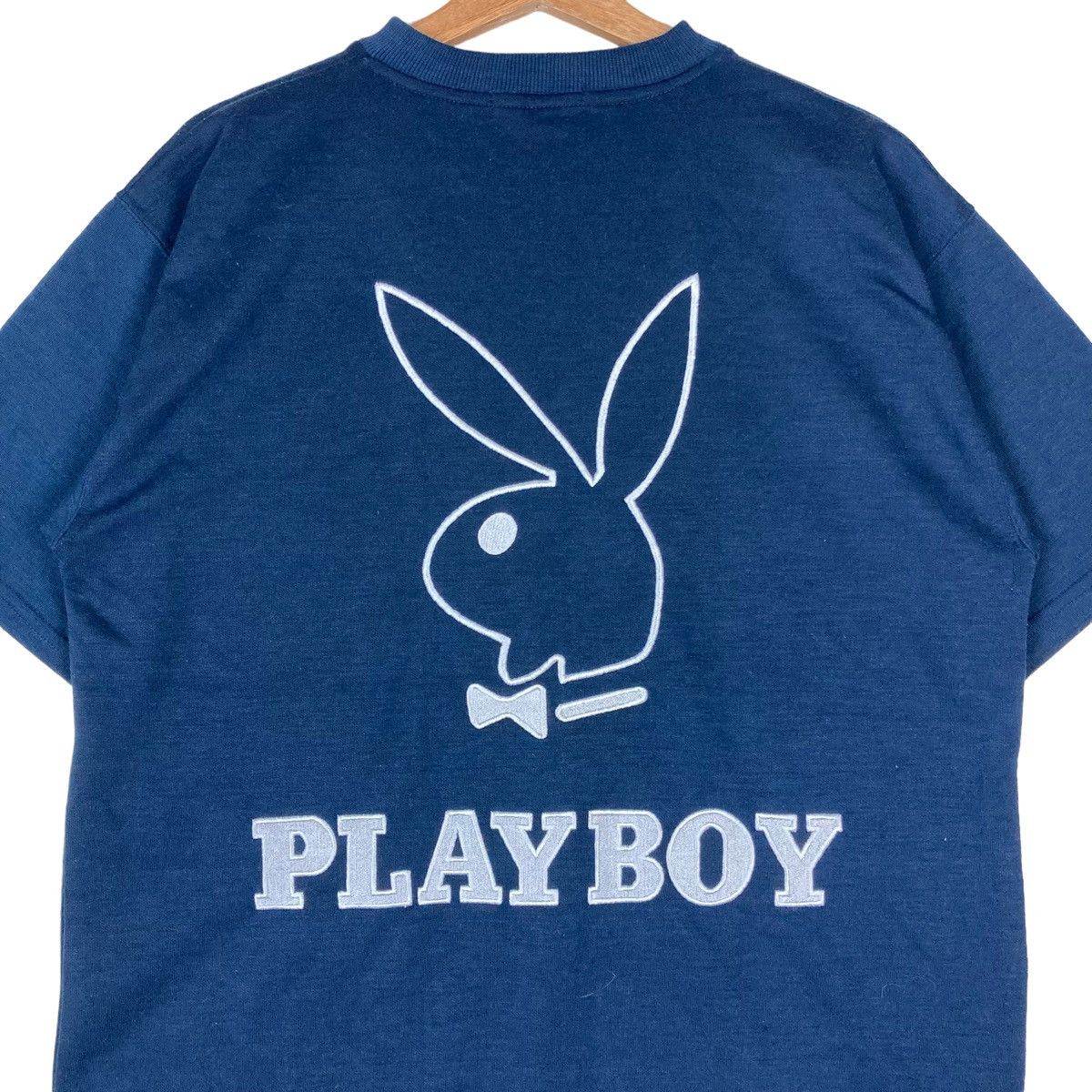Playboy Vintage Playboy Pullover Jumper Tshirt Size US L / EU 52-54 / 3 - 6 Thumbnail