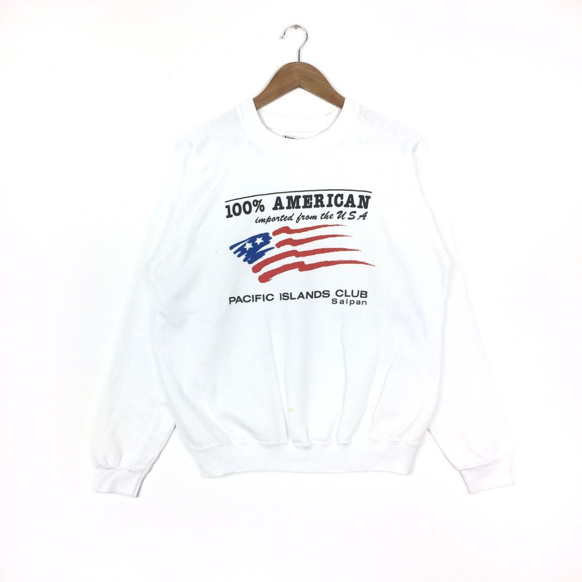 Vintage Vintage American Pacific Sweatshirt Casual Jumper Pullover Size US L / EU 52-54 / 3 - 1 Thumbnail