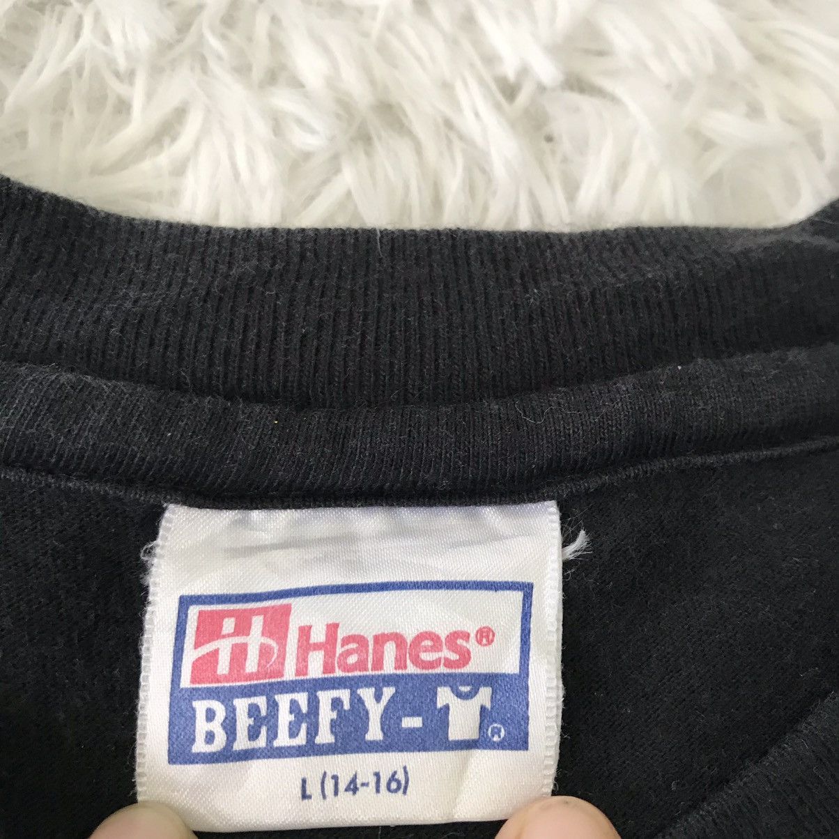 Hanes Vintage Hanes plain tshirt Size US S / EU 44-46 / 1 - 11 Thumbnail