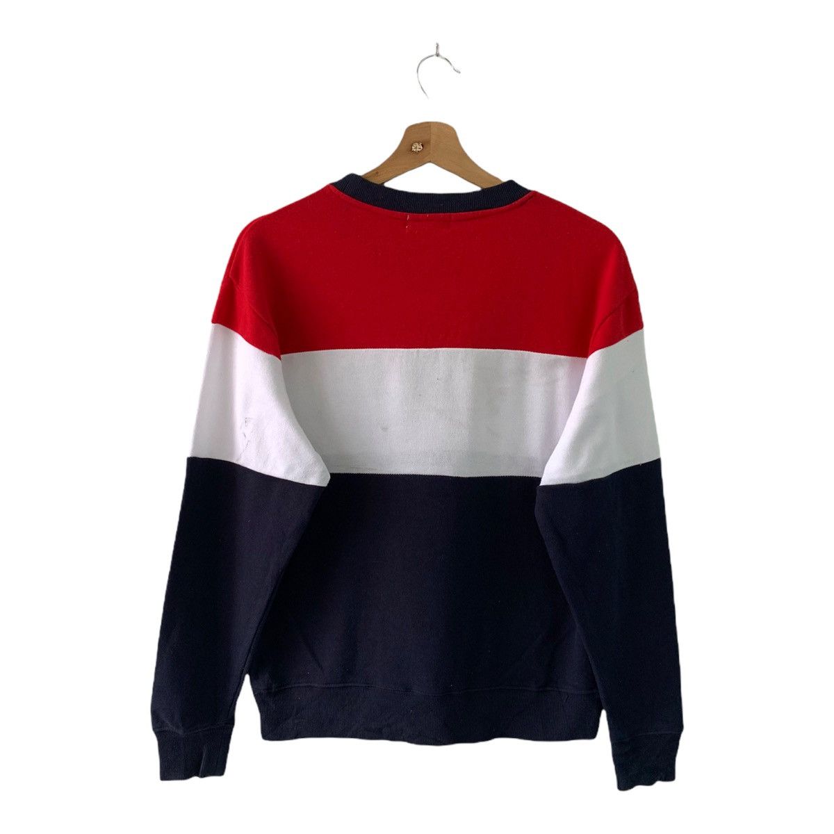 Fila Fila Sport Colour Block Big Logo Crewneck Sweatshirt Size M Size US M / EU 48-50 / 2 - 7 Thumbnail
