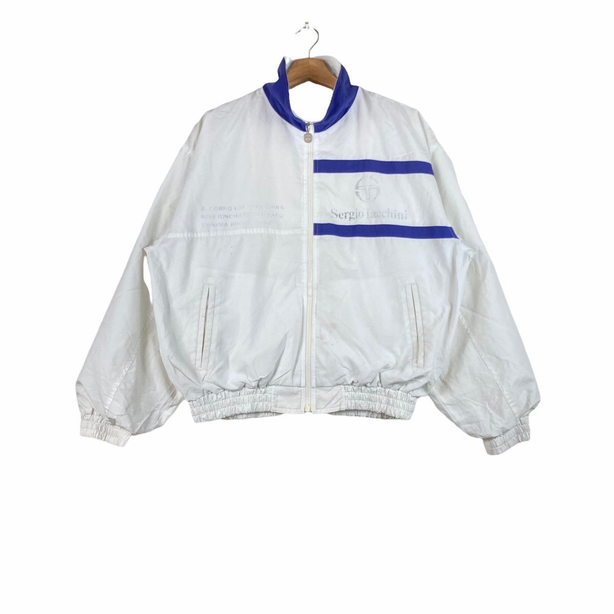 Sergio Tacchini SERGIO TACCHINI jacket zip up pullover jumper Size US L / EU 52-54 / 3 - 1 Thumbnail