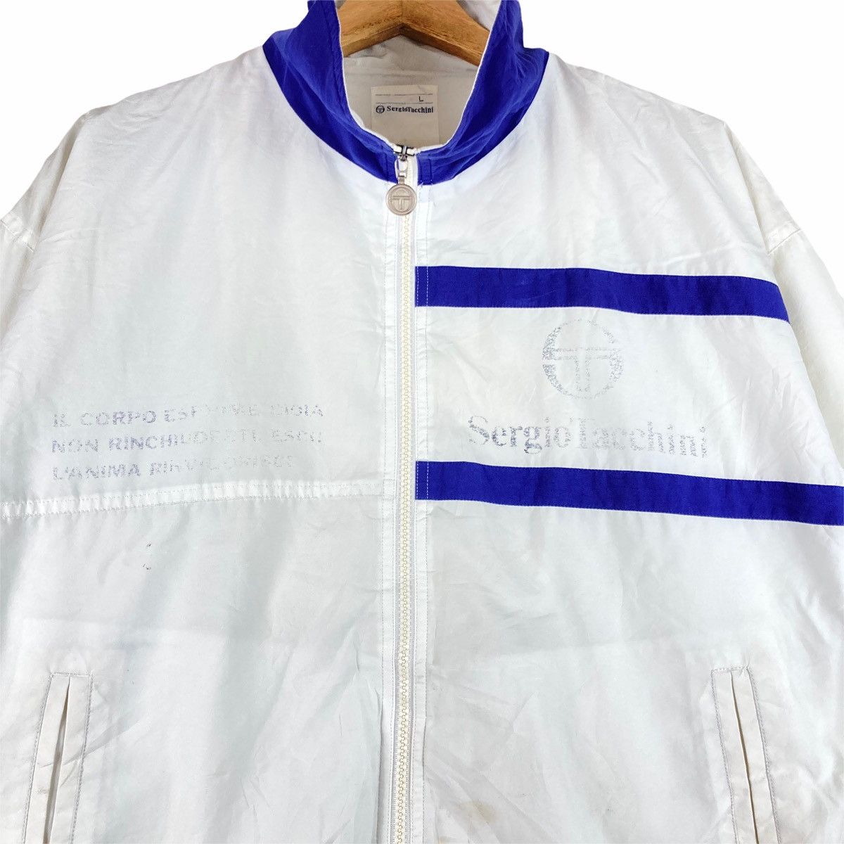 Sergio Tacchini SERGIO TACCHINI jacket zip up pullover jumper Size US L / EU 52-54 / 3 - 3 Thumbnail