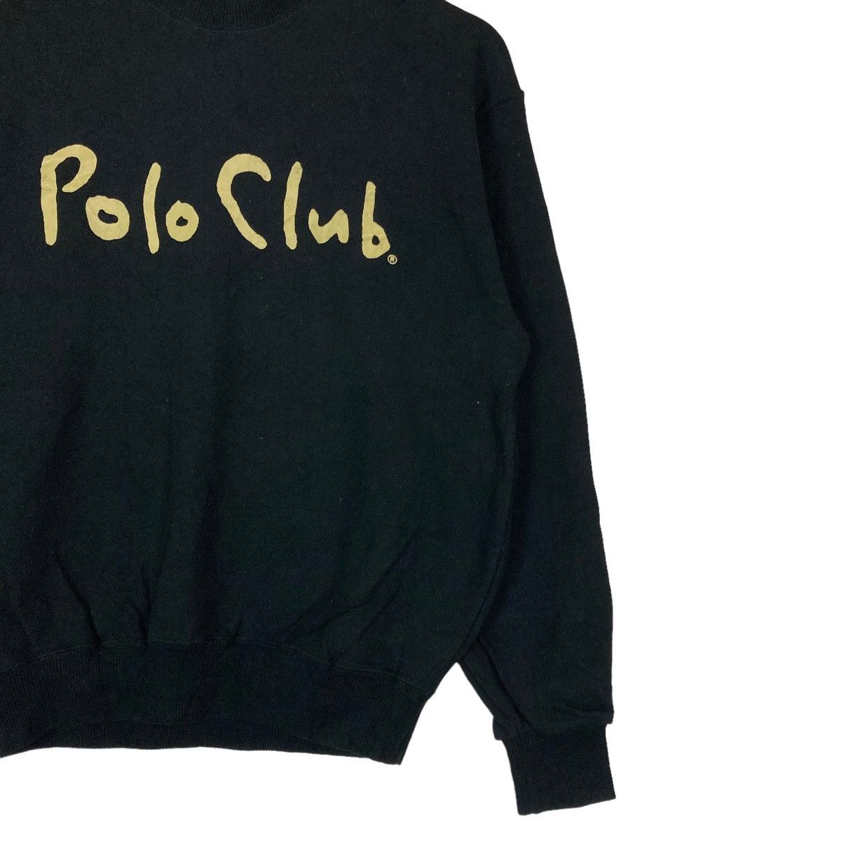 Vintage Vintage Polo Club Spell Out Pullover Jumper Sweatshirt Size US S / EU 44-46 / 1 - 4 Thumbnail