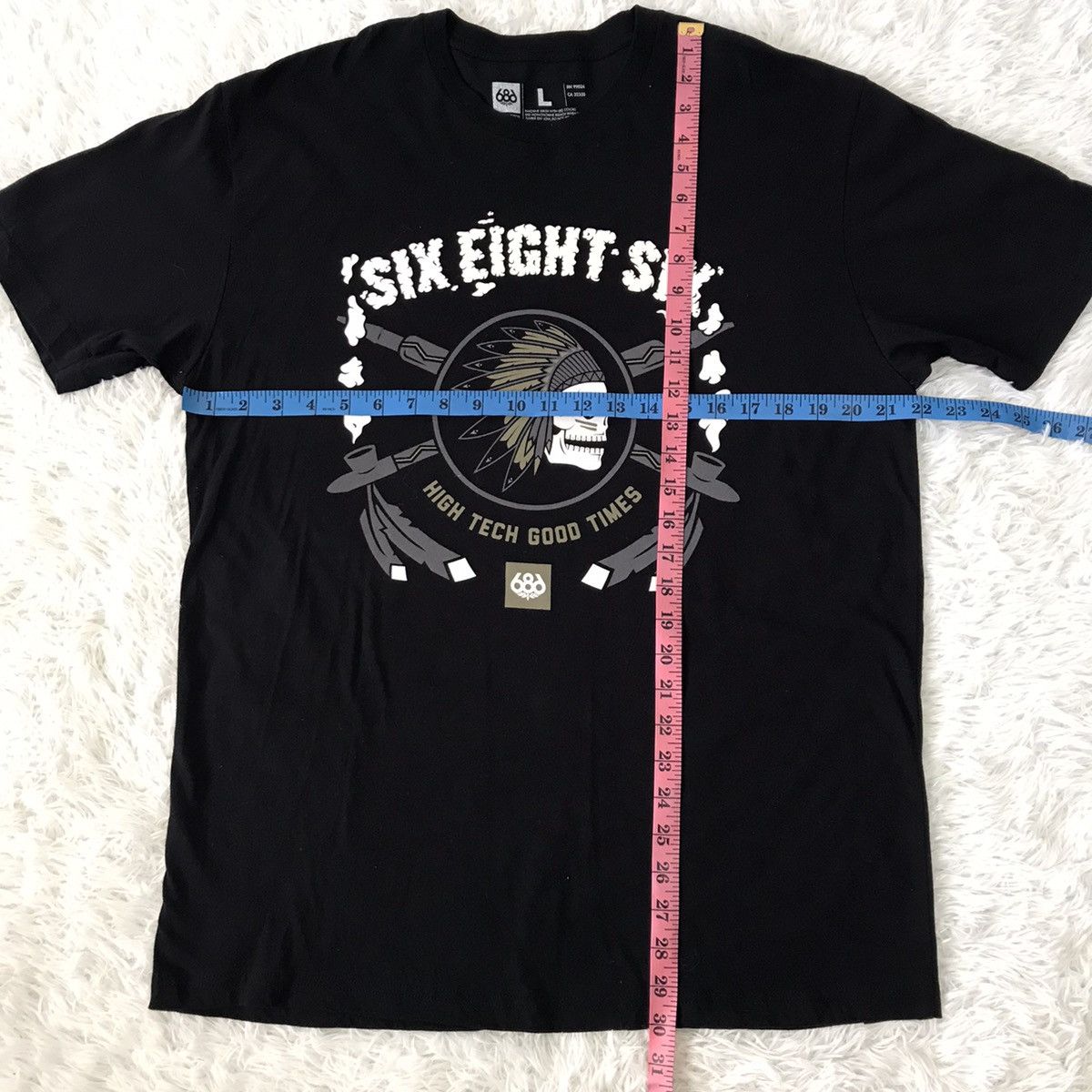 Other Six eight six tshirt made in Mexico Size US L / EU 52-54 / 3 - 16 Thumbnail