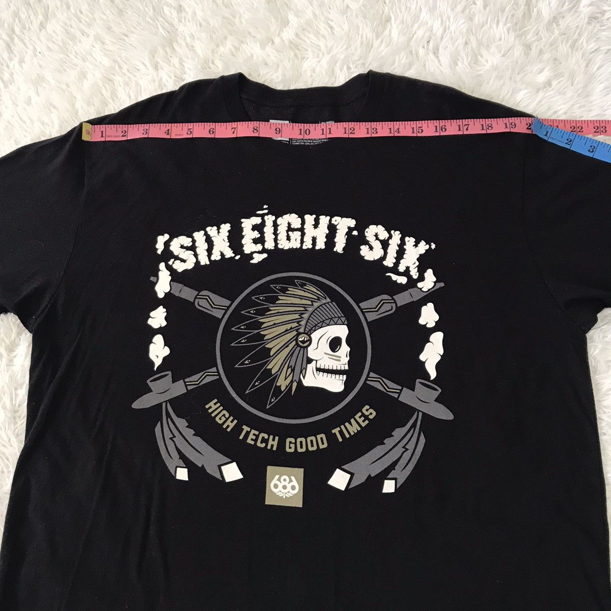 Other Six eight six tshirt made in Mexico Size US L / EU 52-54 / 3 - 17 Thumbnail