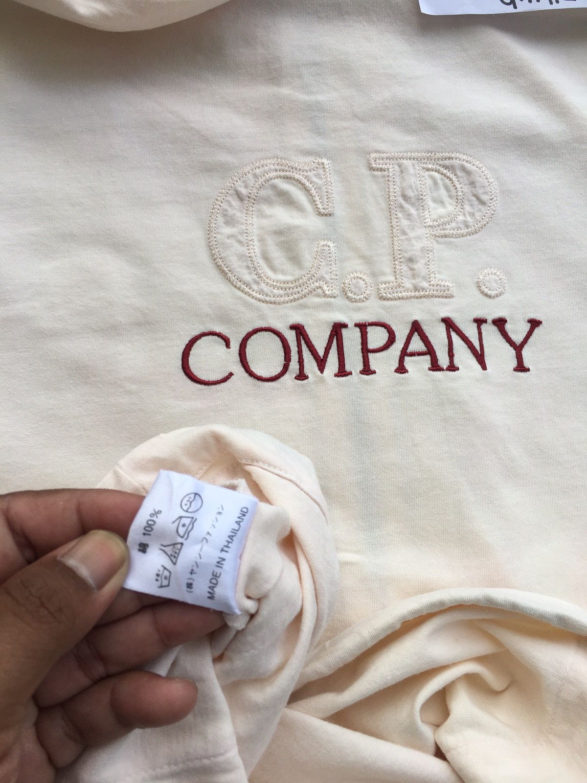C.P. Company Vintage C.P Company Spellout Zipped Sweater Size US M / EU 48-50 / 2 - 17 Thumbnail