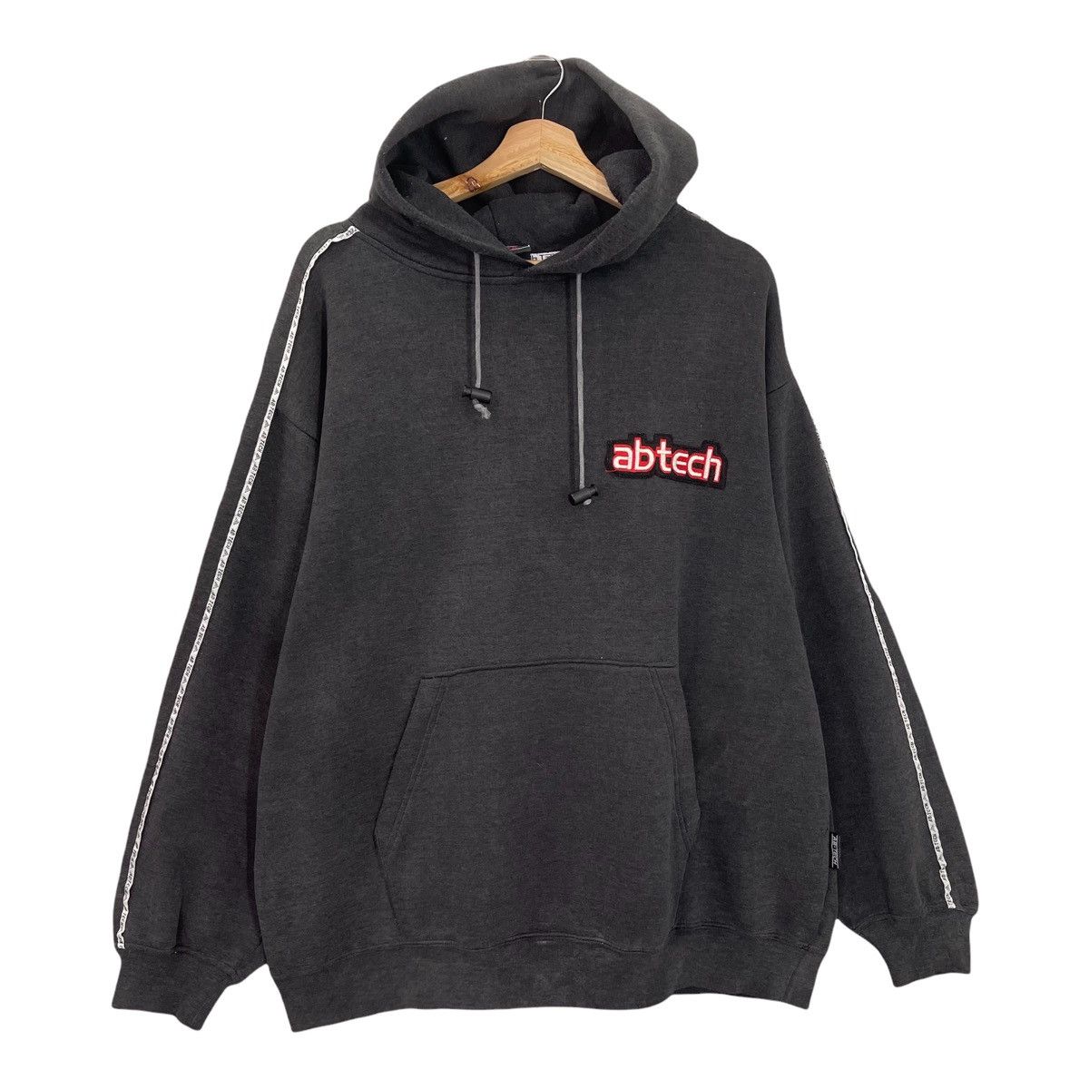 Japanese Brand × Vintage 90s Ab-Tech Embroidered Small Logo Pullover Hoodies Size XL Size US XL / EU 56 / 4 - 1 Thumbnail