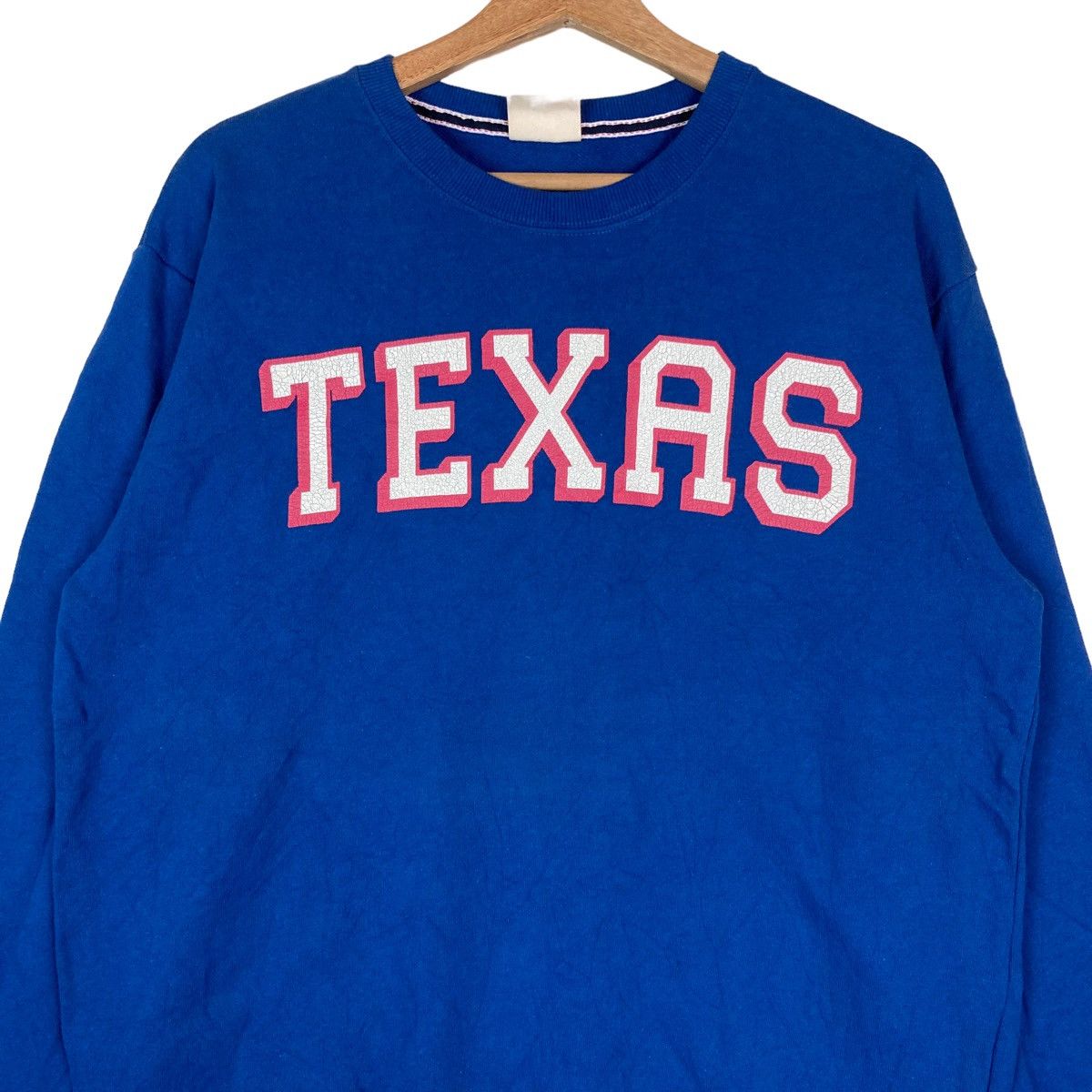 Vintage Vintage Durante Texas Spell Out Pullover Jumper Sweatshirt Size US L / EU 52-54 / 3 - 2 Thumbnail