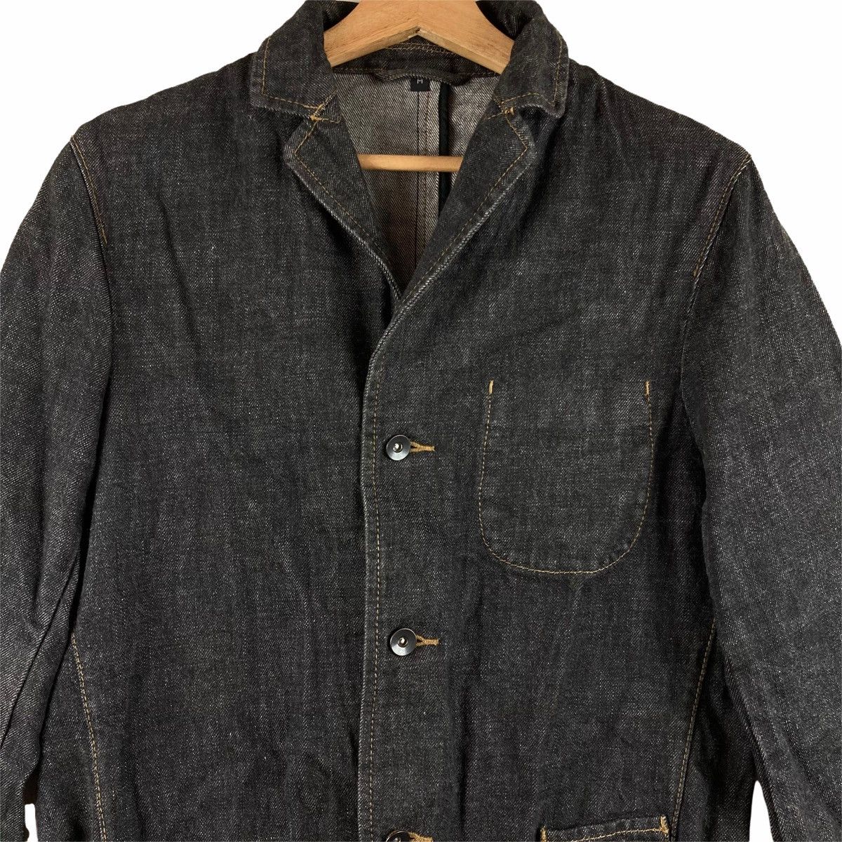 Other Vintage JACKET DENIM button pullover jumper Size US M / EU 48-50 / 2 - 3 Thumbnail