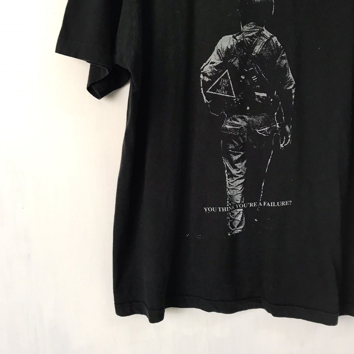 Japanese Brand Stop the war brahman an ideal for living art gallery tshirt Size US L / EU 52-54 / 3 - 10 Thumbnail