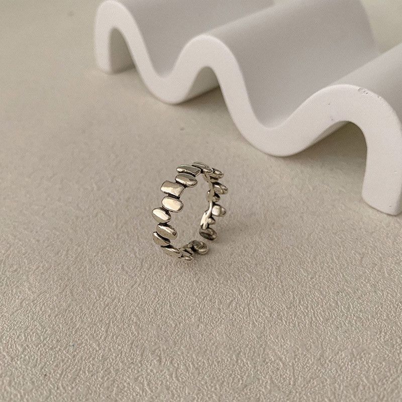 Jewelry Unique Geometric Cuff Rings Size ONE SIZE - 1 Thumbnail