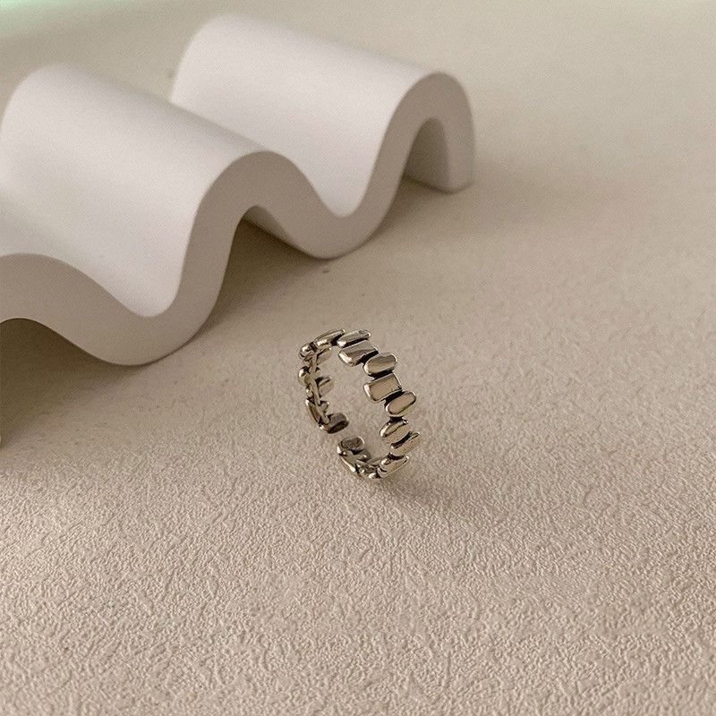 Jewelry Unique Geometric Cuff Rings Size ONE SIZE - 2 Thumbnail