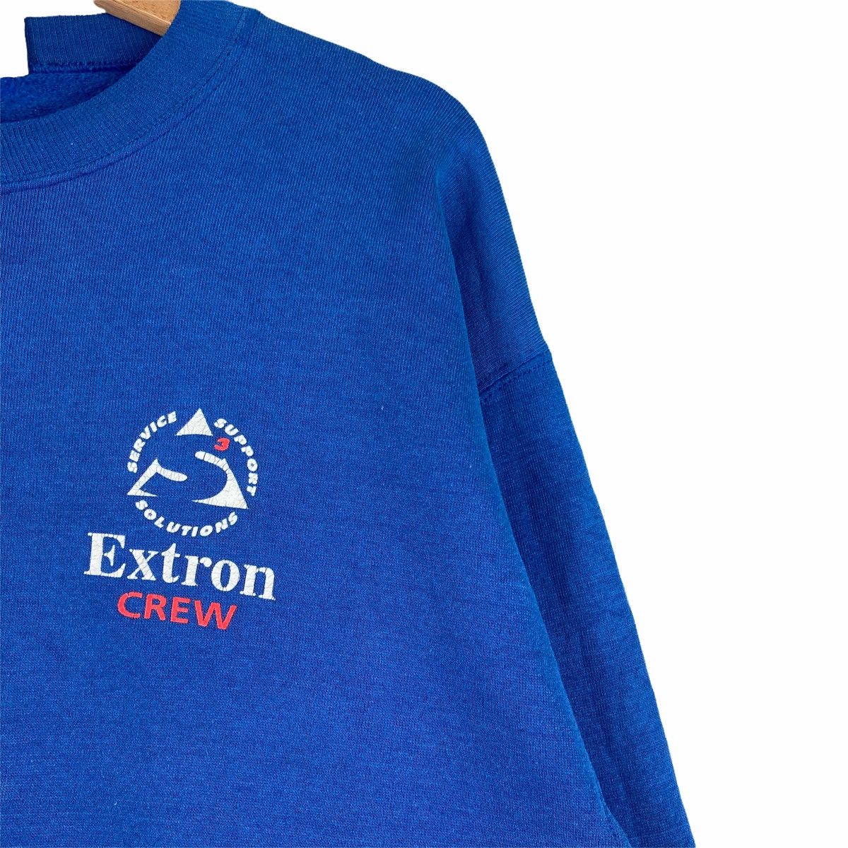 Vintage Vintage SWEATSHIRT EXTRON CREW pullover jumper Size US M / EU 48-50 / 2 - 3 Thumbnail