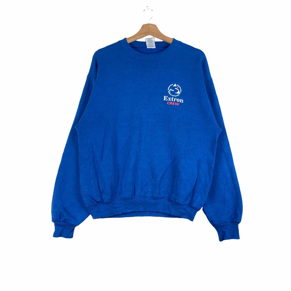 Vintage Vintage SWEATSHIRT EXTRON CREW pullover jumper Size US M / EU 48-50 / 2 - 1 Thumbnail