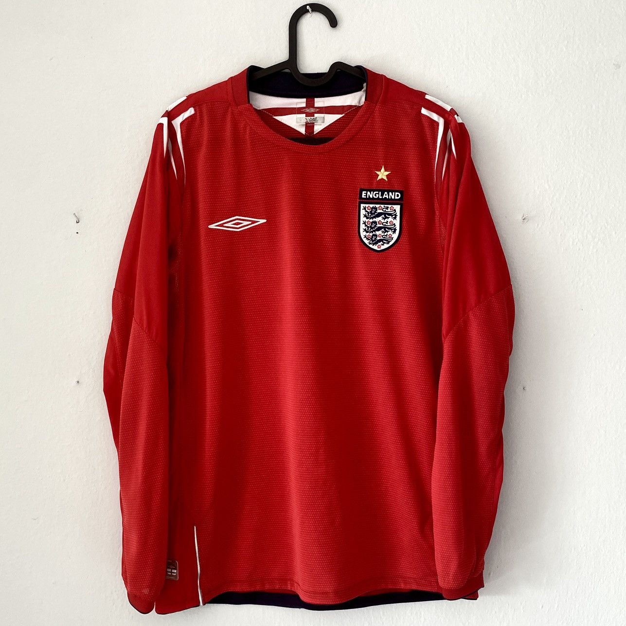 Umbro × Vintage 2006 2008 England Umbro Vintage Away Soccer Jersey Kit Shirt Size US S / EU 44-46 / 1 - 2 Thumbnail