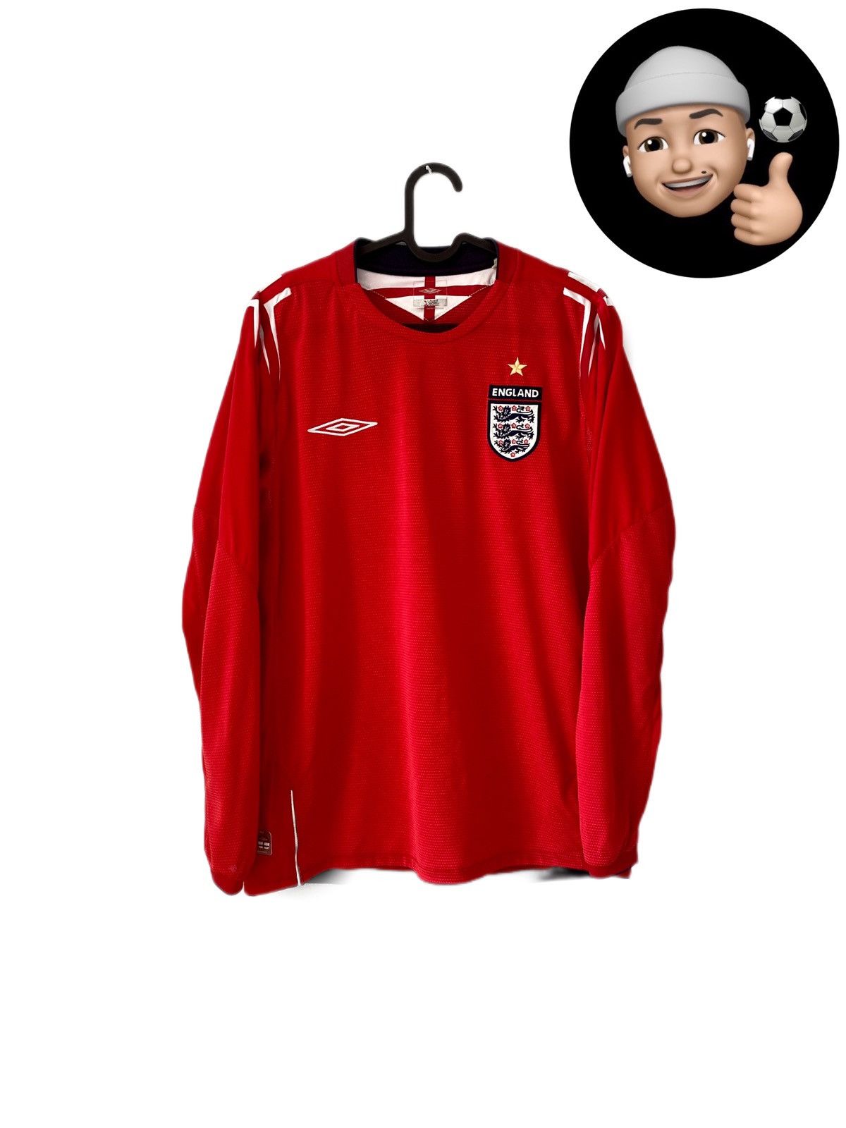 Umbro × Vintage 2006 2008 England Umbro Vintage Away Soccer Jersey Kit Shirt Size US S / EU 44-46 / 1 - 1 Thumbnail