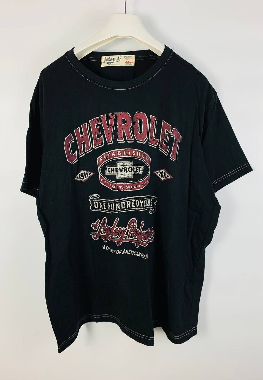 Vintage Vintage Chevrolet t-shirt 1911-2011 black XXL Size US XXL / EU 58 / 5 - 1 Thumbnail