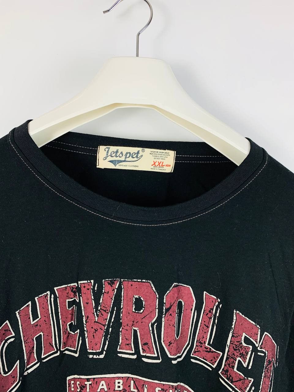 Vintage Vintage Chevrolet t-shirt 1911-2011 black XXL Size US XXL / EU 58 / 5 - 2 Thumbnail