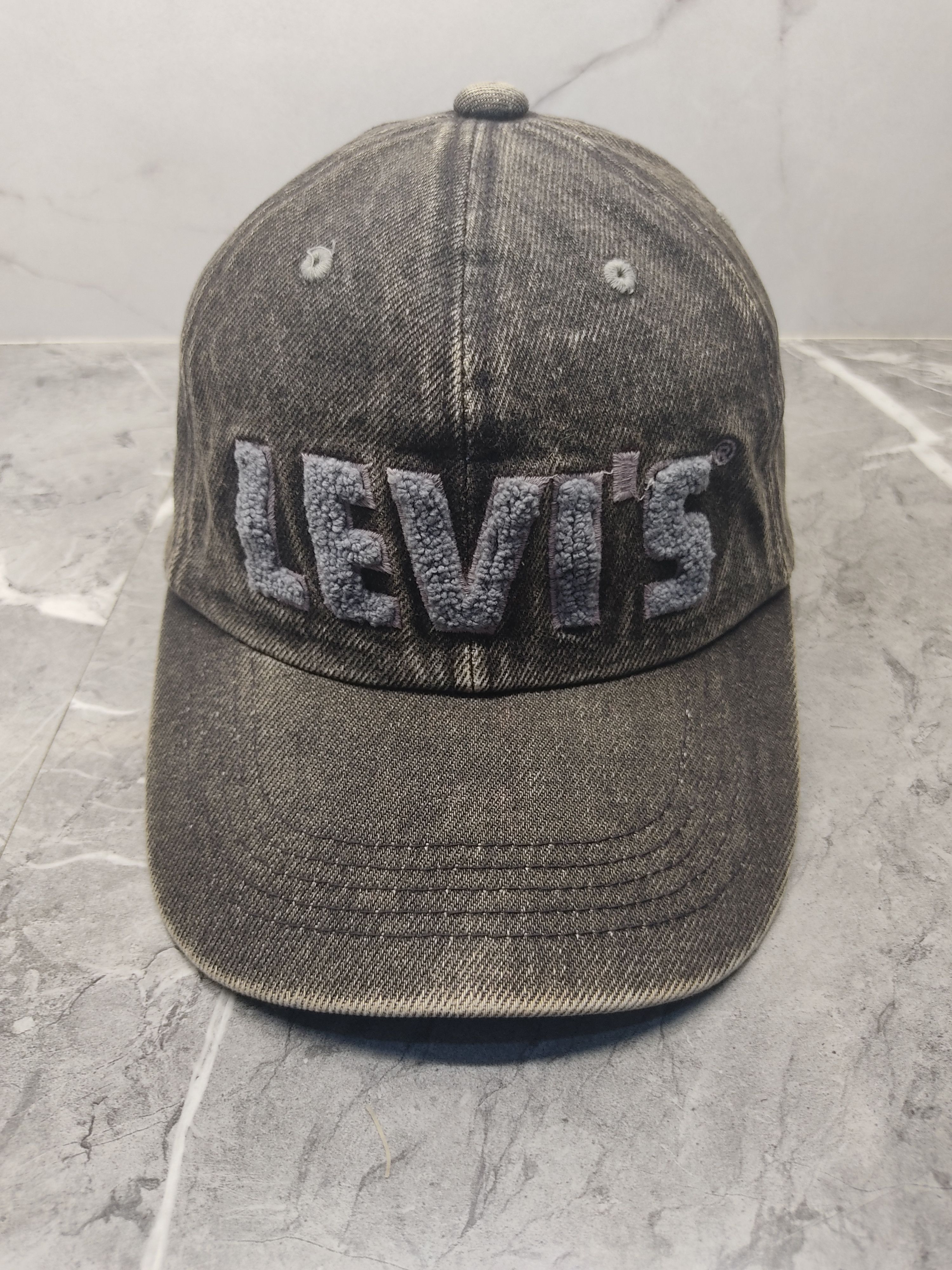 Levi's Vintage Levis Denim Cap Hat Size ONE SIZE - 2 Thumbnail