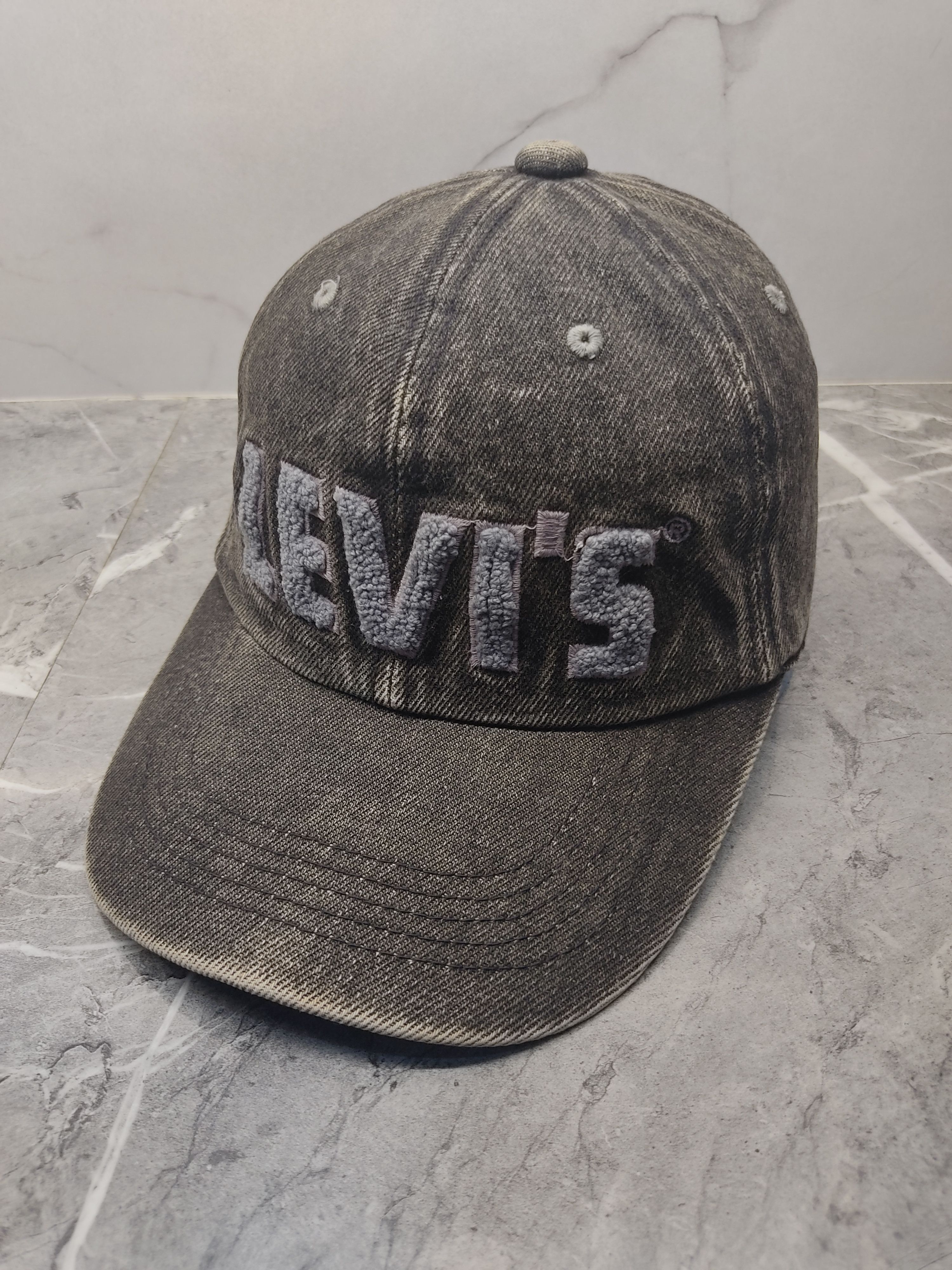 Levi's Vintage Levis Denim Cap Hat Size ONE SIZE - 1 Thumbnail