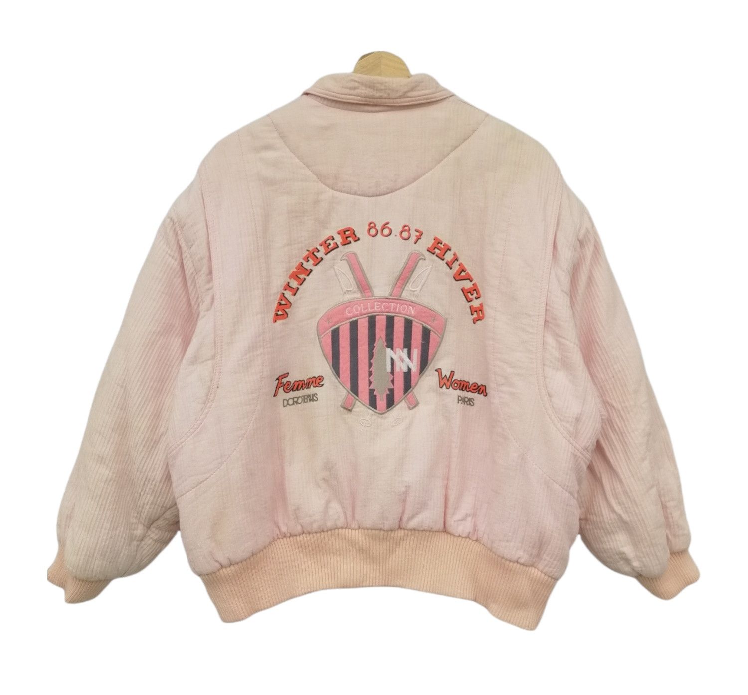 Japanese Brand Vintage Doro Tennis Paris Tokyostyle Bomber Jacket Size US L / EU 52-54 / 3 - 11 Thumbnail