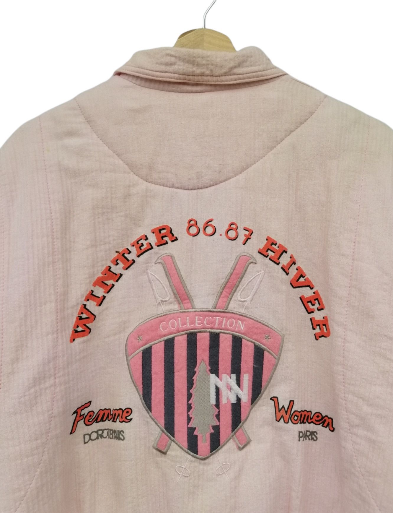 Japanese Brand Vintage Doro Tennis Paris Tokyostyle Bomber Jacket Size US L / EU 52-54 / 3 - 12 Thumbnail