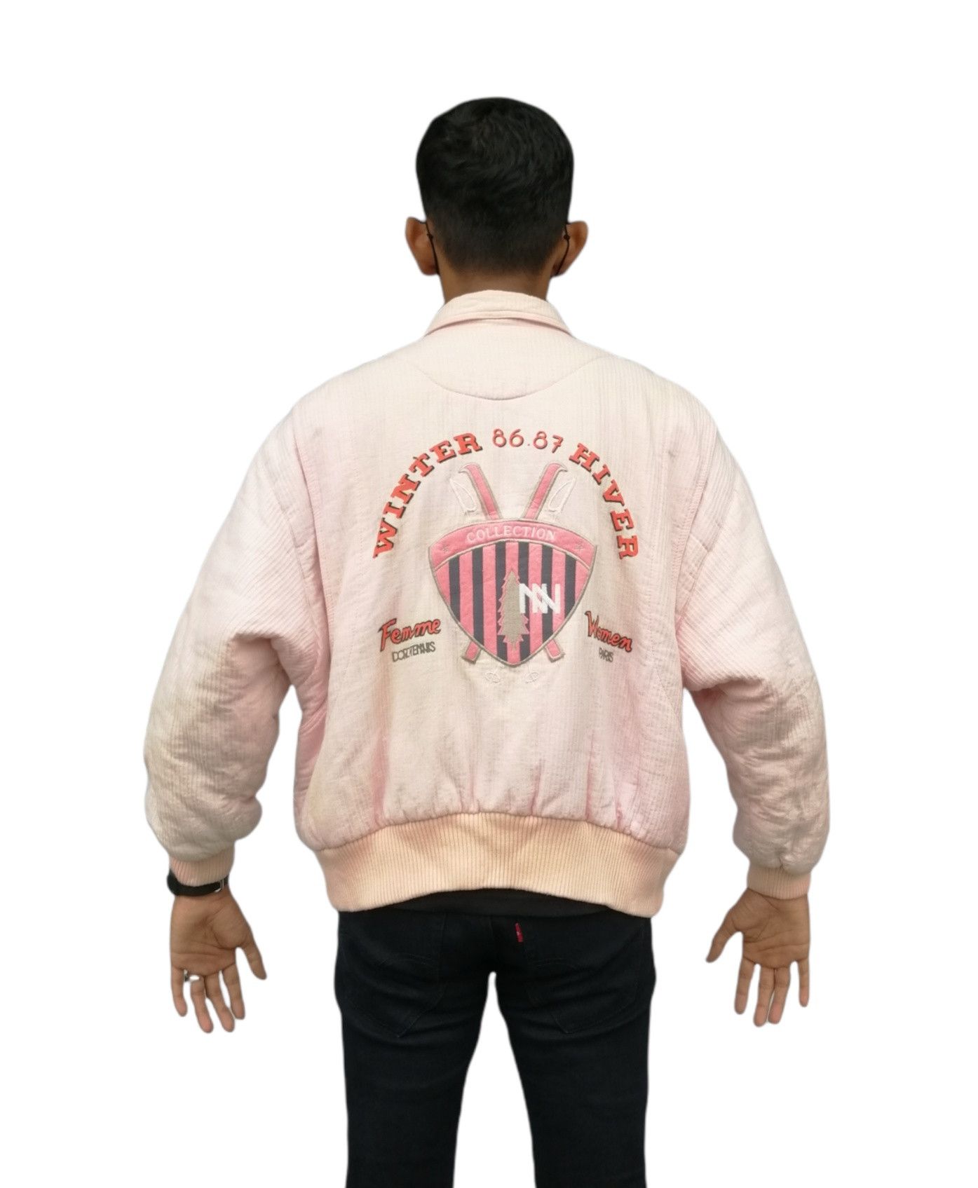 Japanese Brand Vintage Doro Tennis Paris Tokyostyle Bomber Jacket Size US L / EU 52-54 / 3 - 10 Thumbnail