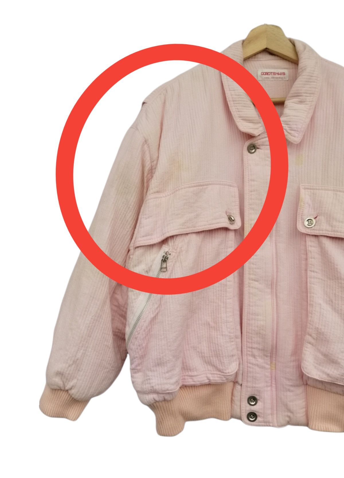 Japanese Brand Vintage Doro Tennis Paris Tokyostyle Bomber Jacket Size US L / EU 52-54 / 3 - 6 Thumbnail