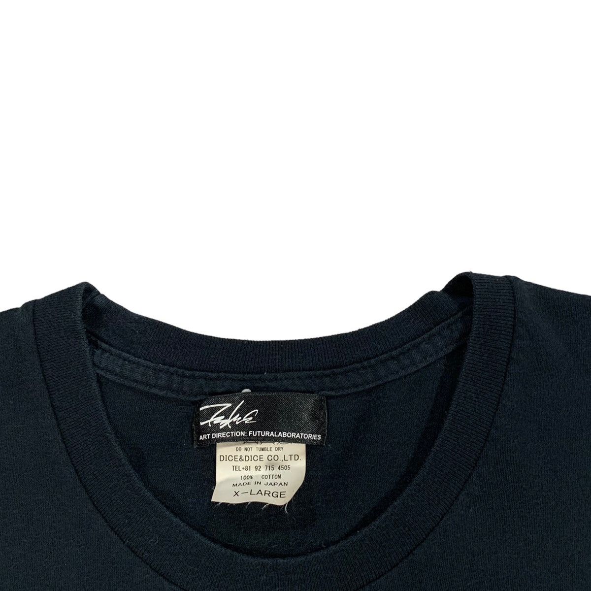 Futura VTG Futura Century Iconography Black Reflective Logo Shirt Size US XL / EU 56 / 4 - 6 Thumbnail