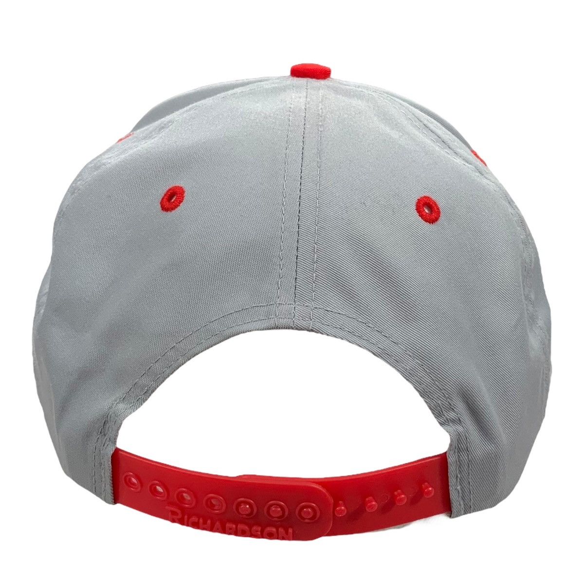 Vintage VTG Prill Field Air Plane Gray & Red Adjustable Snapback Hat Size ONE SIZE - 3 Thumbnail