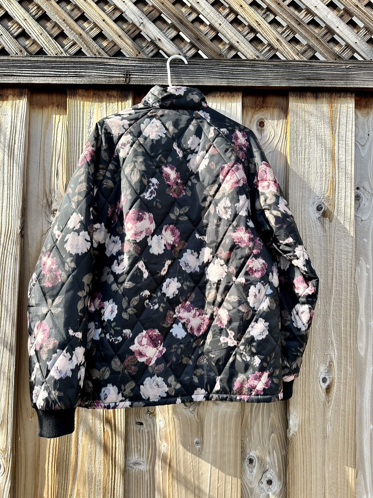 Urban Outfitters Floral Quilted Jacket Size US M / EU 48-50 / 2 - 2 Thumbnail